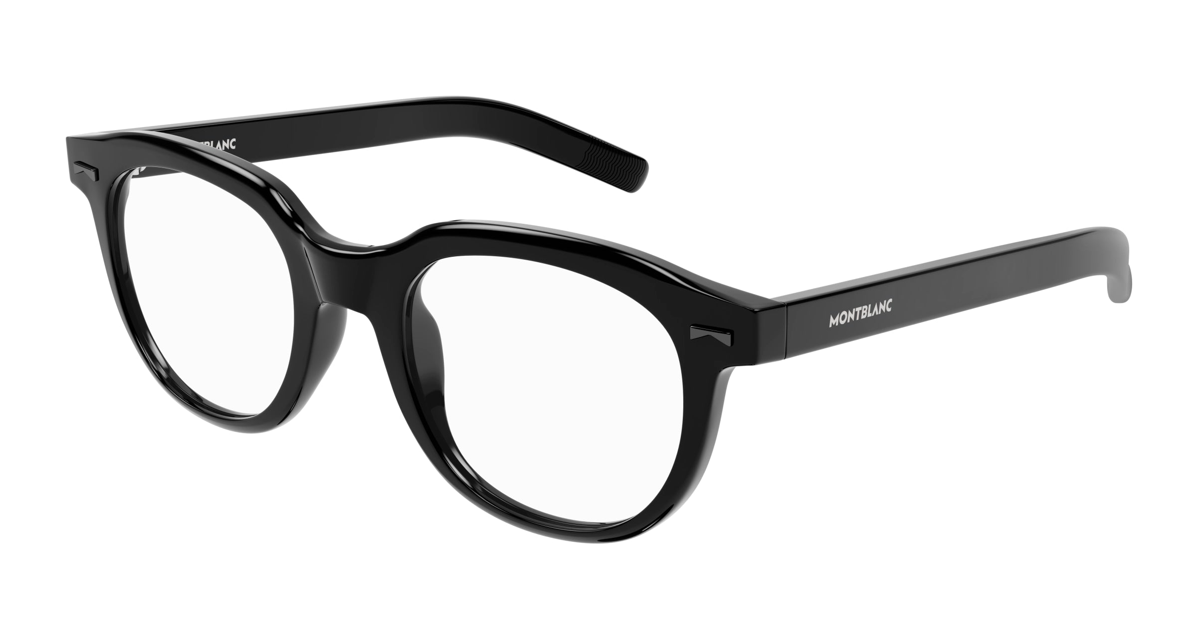 8056376443479 - Herren MB0261O 001 Rahmen von BRILLEN Acetat Schwarz  Geometrisch