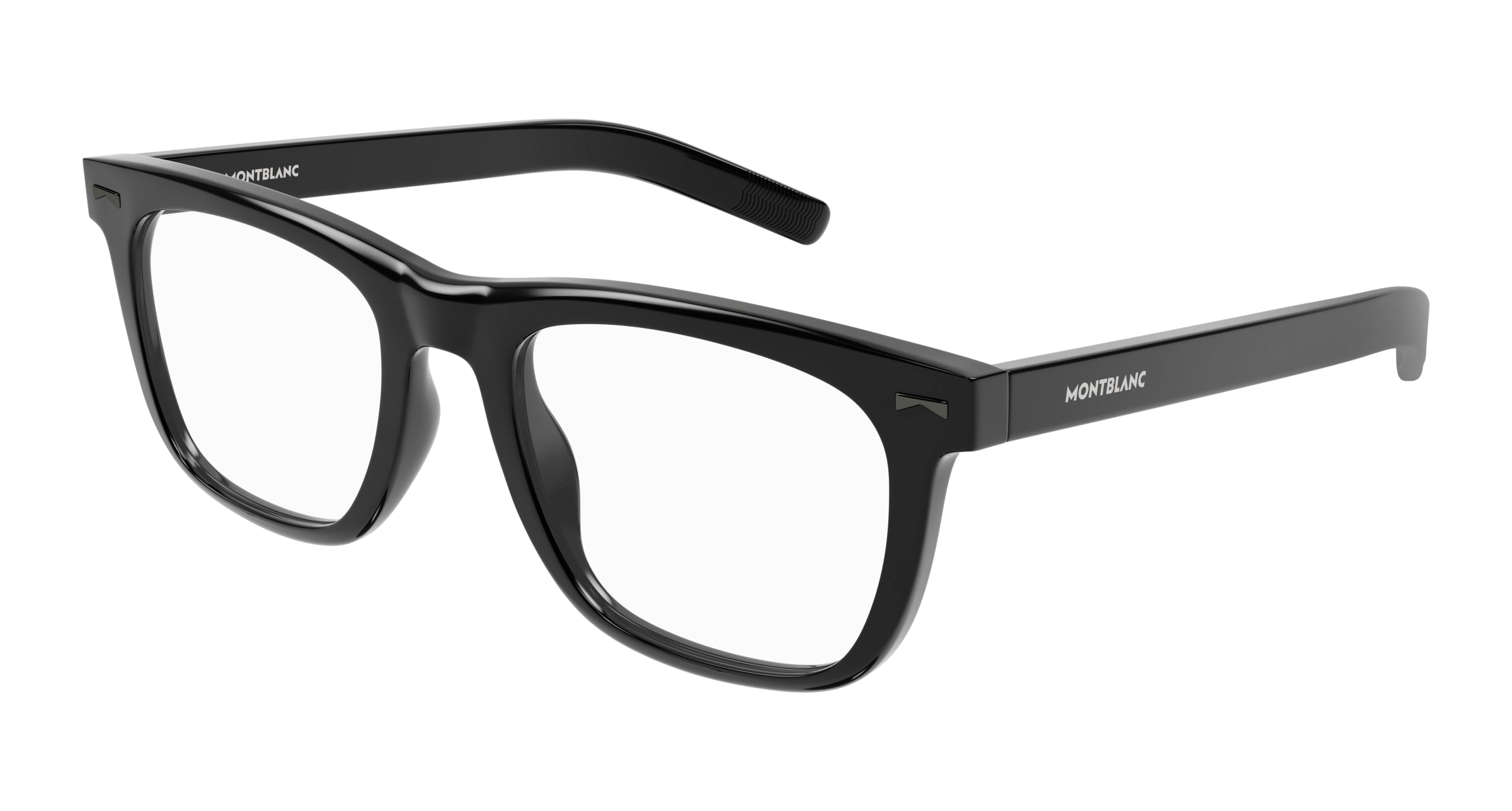 8056376443516 - Herren MB0262O 001 Rahmen von BRILLEN Acetat Schwarz  Quadratisch