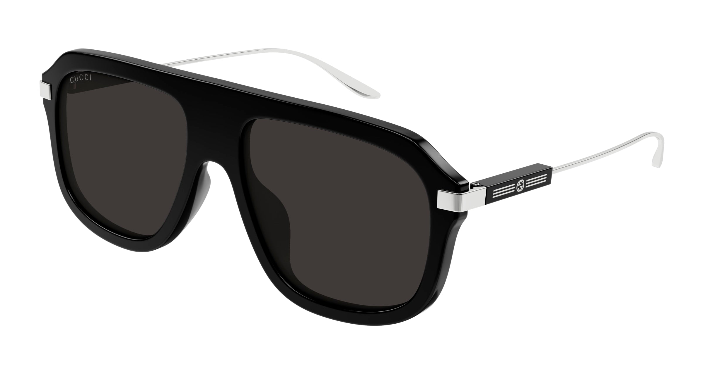 8056376459593 - Mann GG1309S 005 Gläser SONNENBRILLEN Acetat Schwarz Grau Hocken Normal