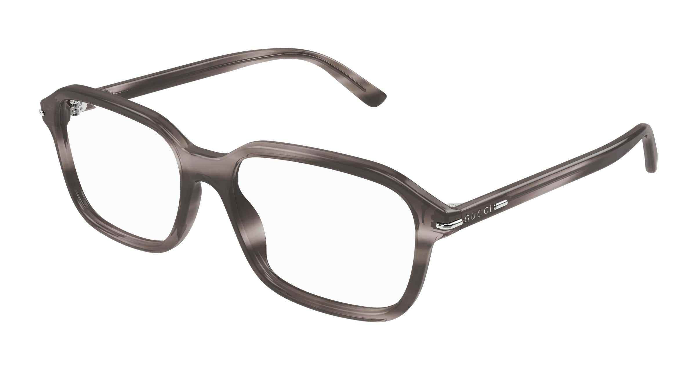 8056376459654 - Herren GG1446O 003 Rahmen von BRILLEN Acetat Havanna Transparent Quadratisch