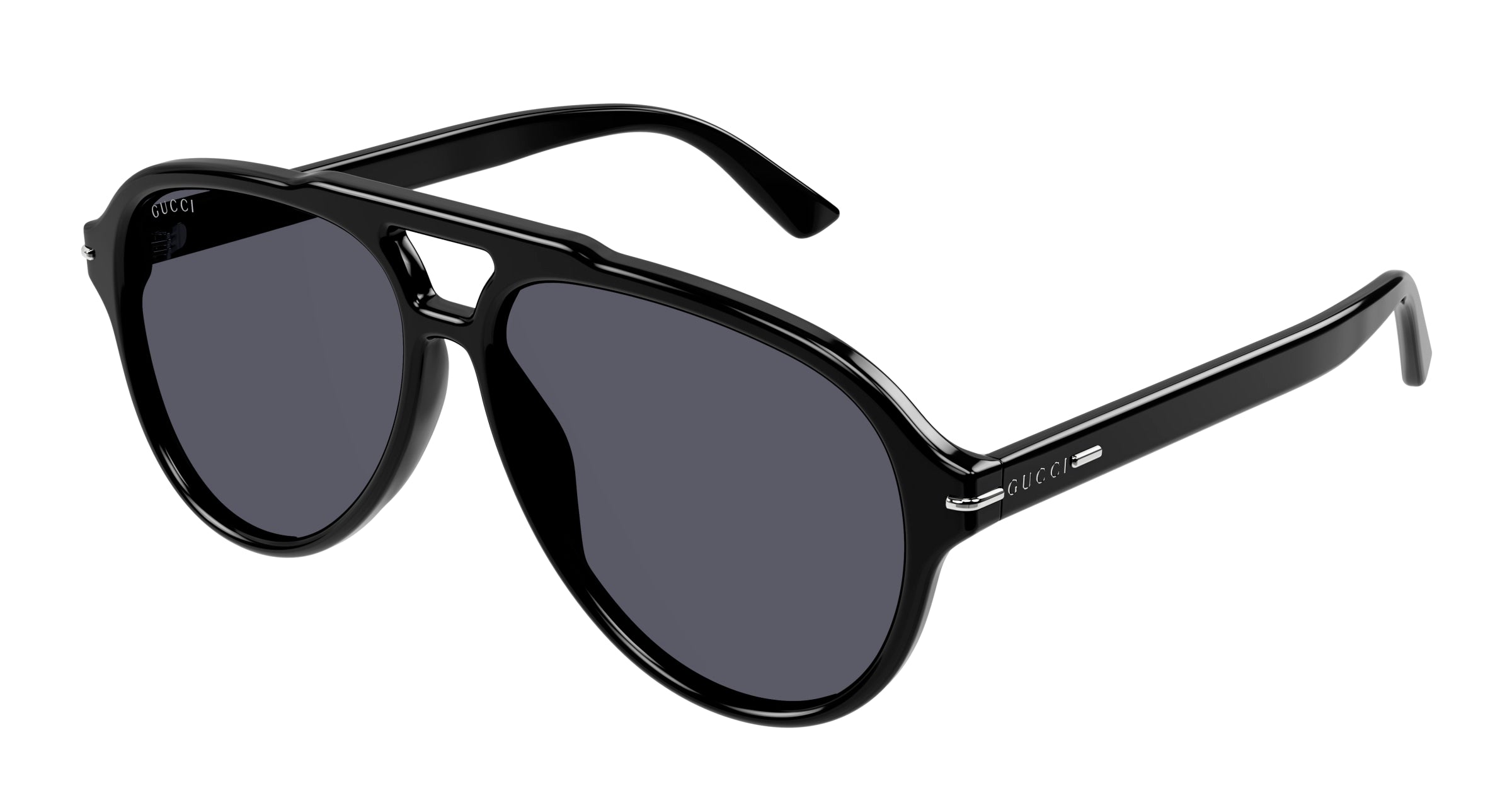 8056376459678 - Mann GG1443S 001 Gläser SONNENBRILLEN Acetat Schwarz Grau Pilot Normal