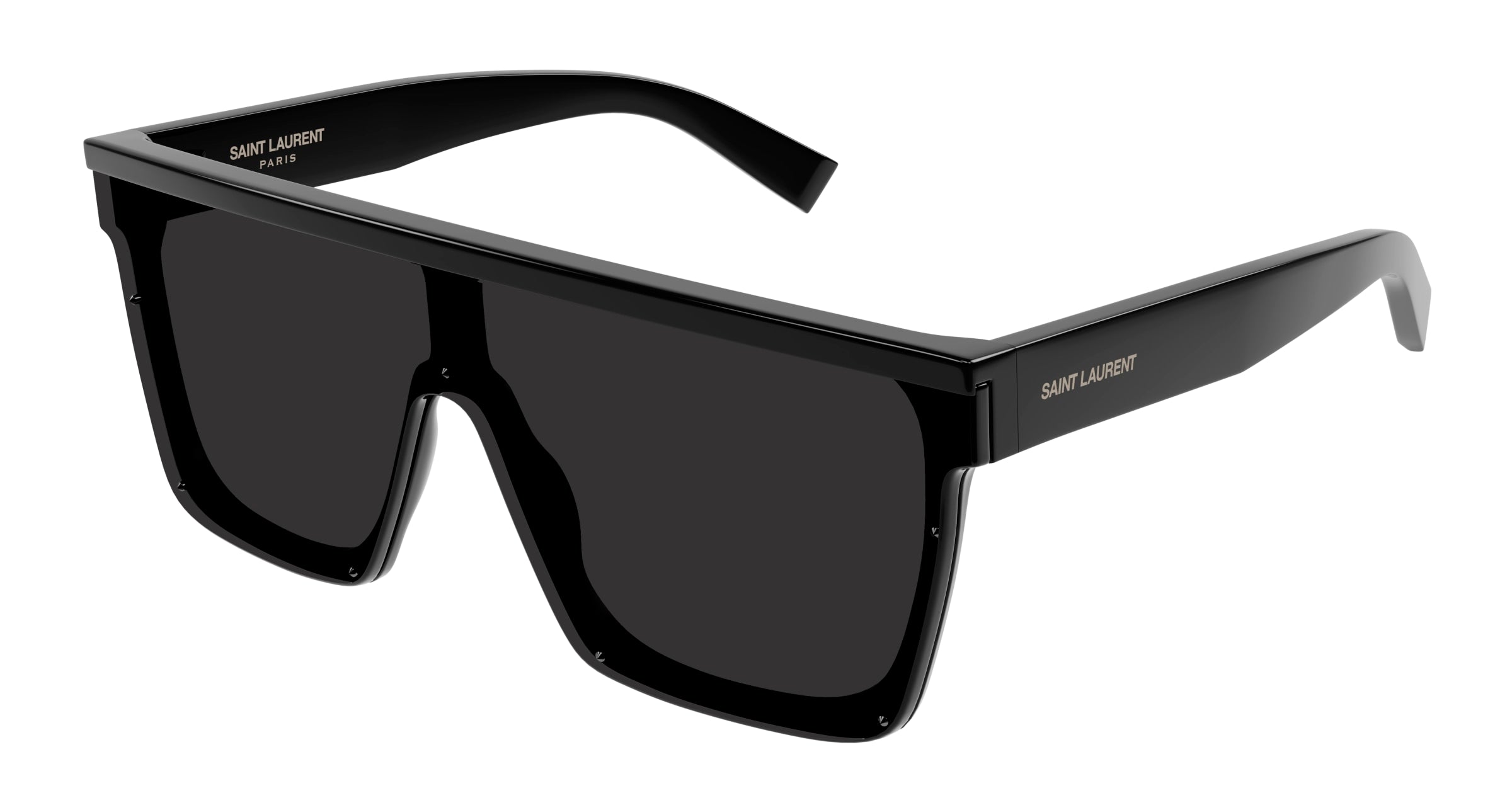 8056376463514 - Damen SL 607 001 Gläser SONNENBRILLEN Acetat Schwarz Schwarz Quadratisch Normal