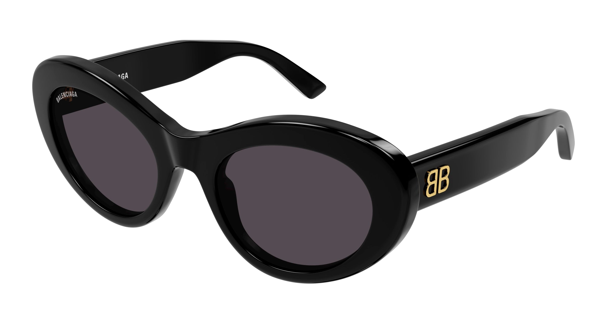 8056376463897 - Frau BB0294S 001 Gläser SONNENBRILLEN Acetat Schwarz Grau Kreisel