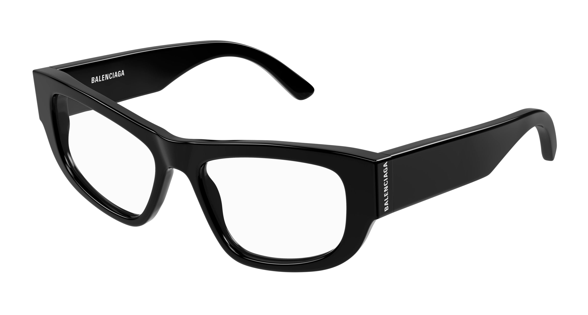 8056376464740 - Frau BB0303O 001 Rahmen von BRILLEN Acetat Schwarz  Katzenauge