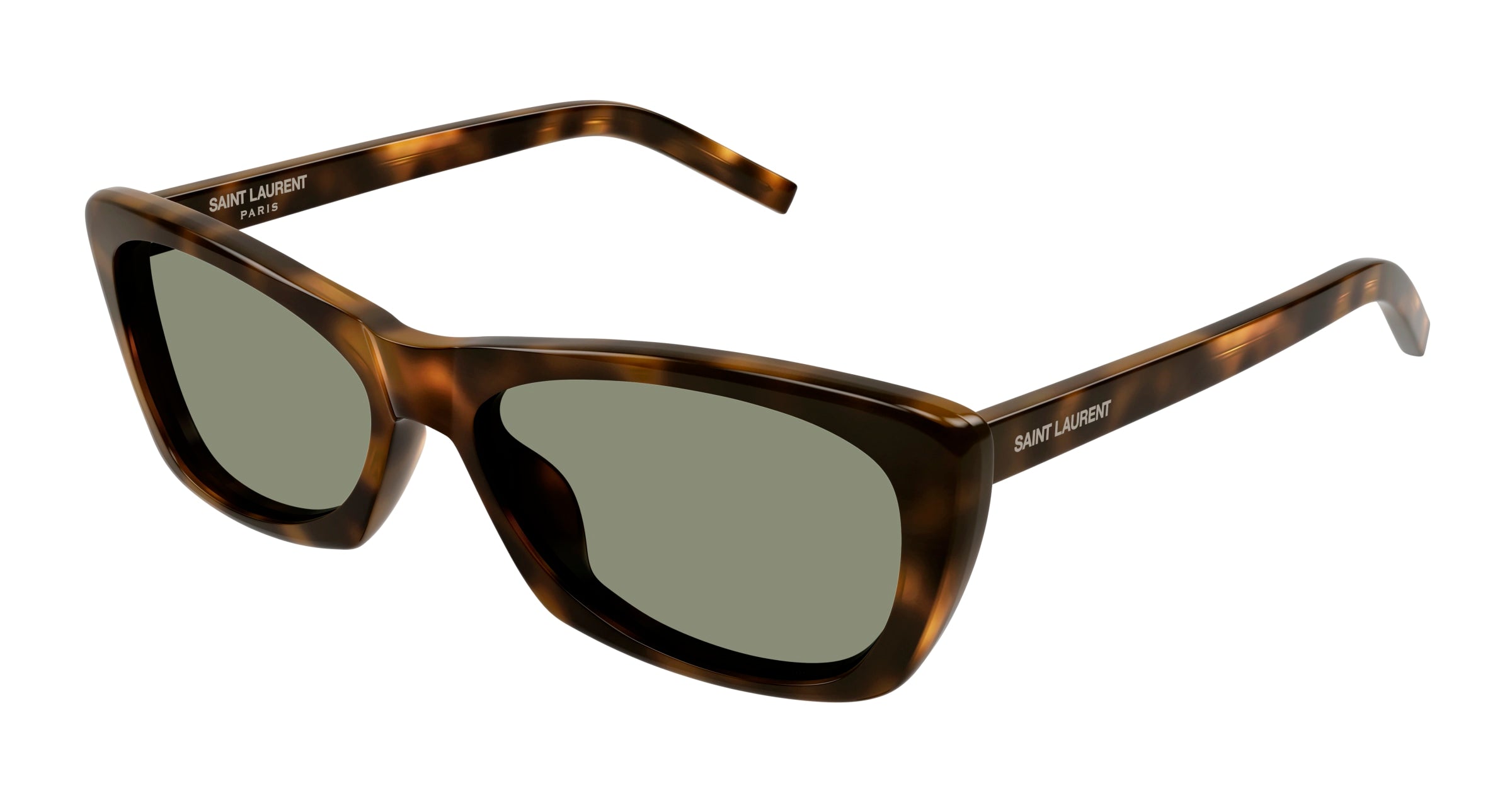 8056376465792 - Damen SL 613 003 Gläser SONNENBRILLEN Acetat Havanna Grün Quadratisch Normal