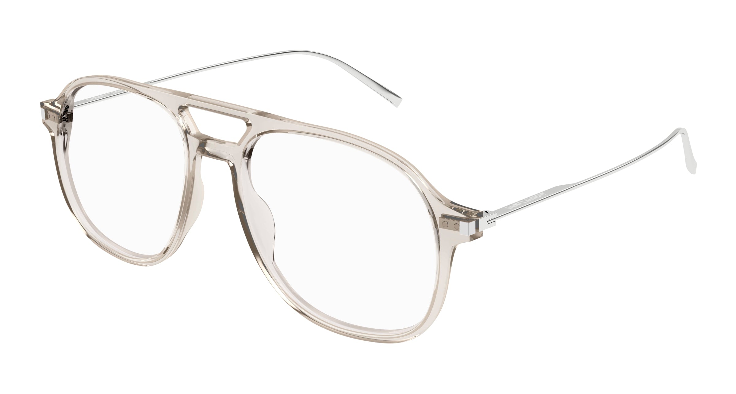 8056376466997 - Unisex SL 626 003 Rahmen von BRILLEN Acetat Beige Transparent Pilot Anti -Reflex