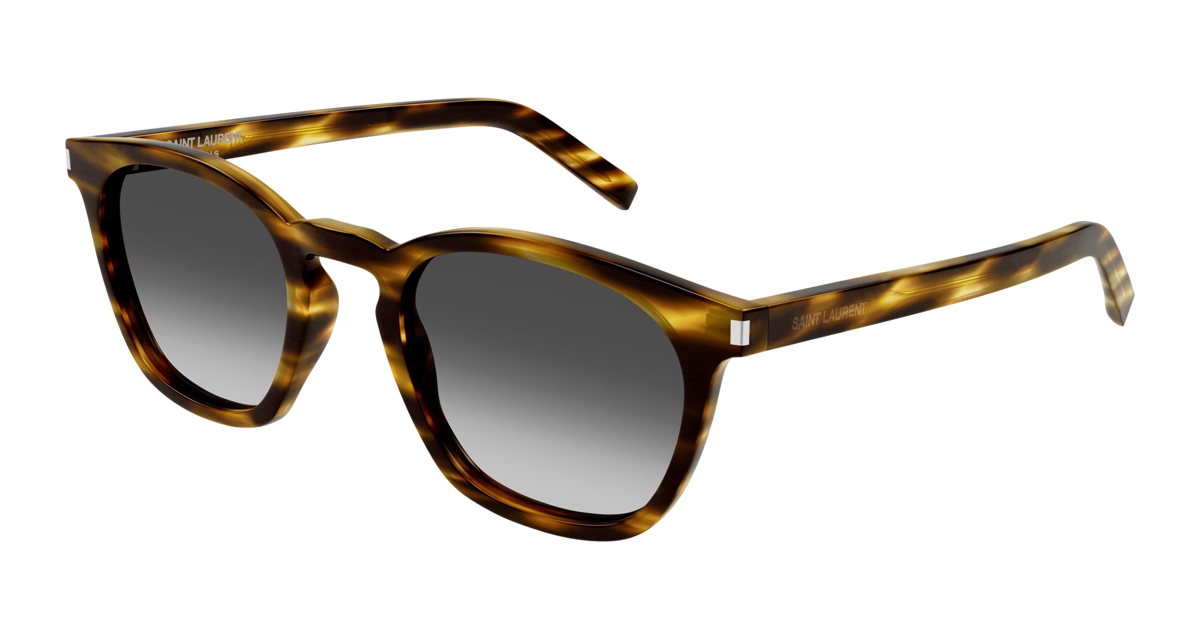 8056376467406 - Unisex SL 28 045 Gläser SONNENBRILLEN Acetat Havanna Grau Quadratisch Normal Schattiert