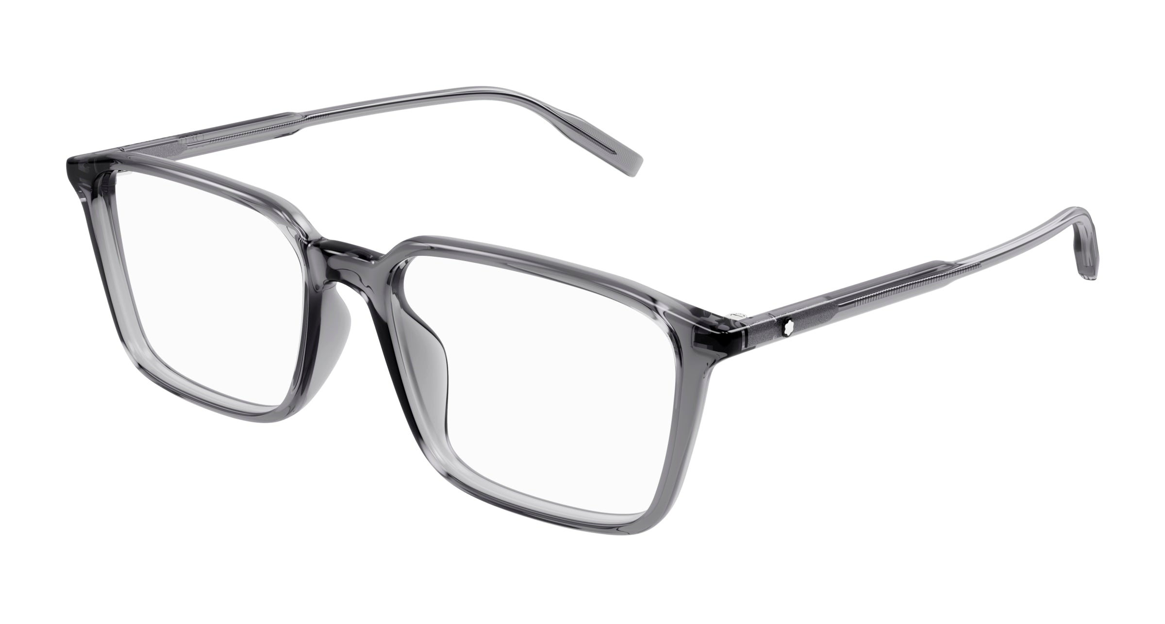 8056376467758 - Herren MB0293OA 003 Rahmen von BRILLEN Acetat Grau  Quadratisch