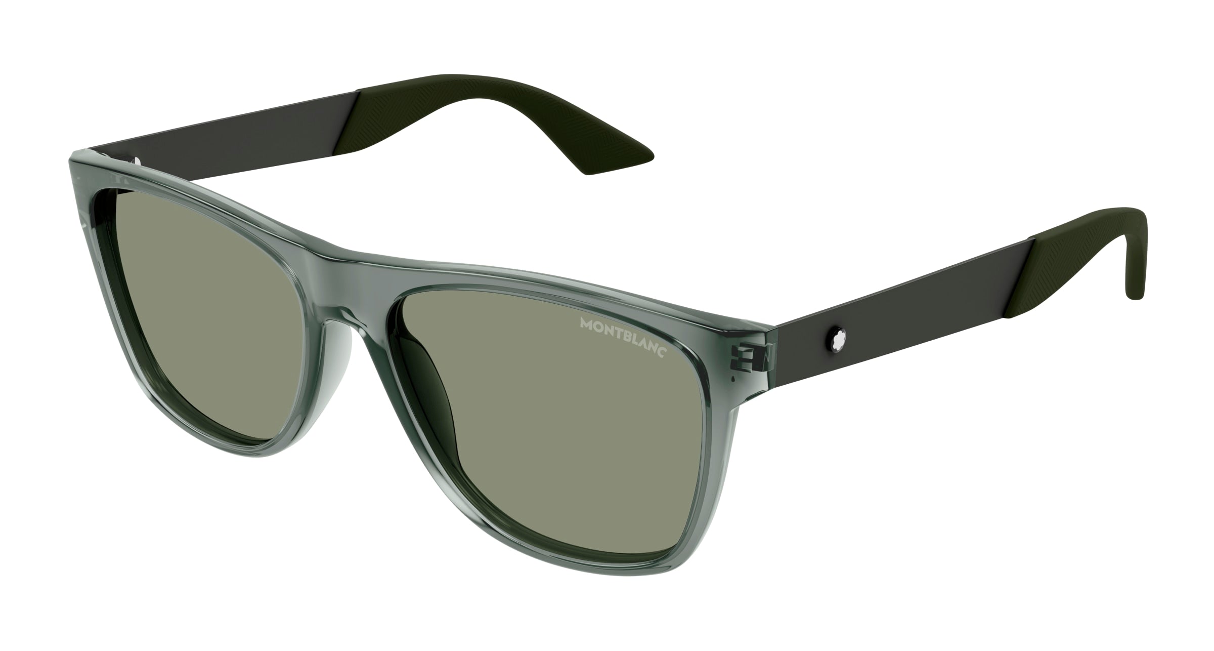 8056376467963 - Herren MB0298S 003 Gläser SONNENBRILLEN Acetat Grau Grün Quadratisch