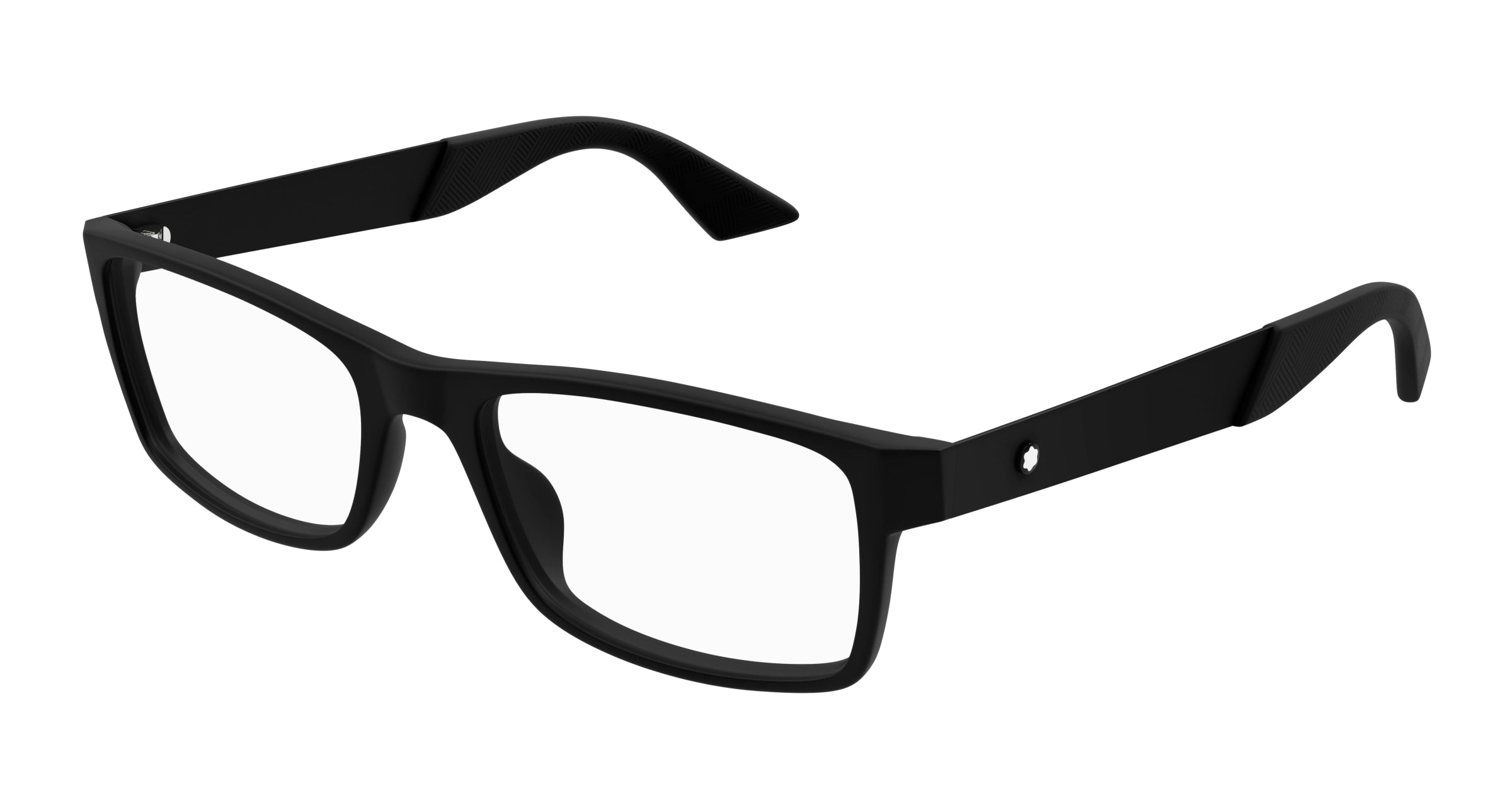 8056376468083 - Herren MB0301O 001 Rahmen von BRILLEN Acetat Schwarz  Quadratisch