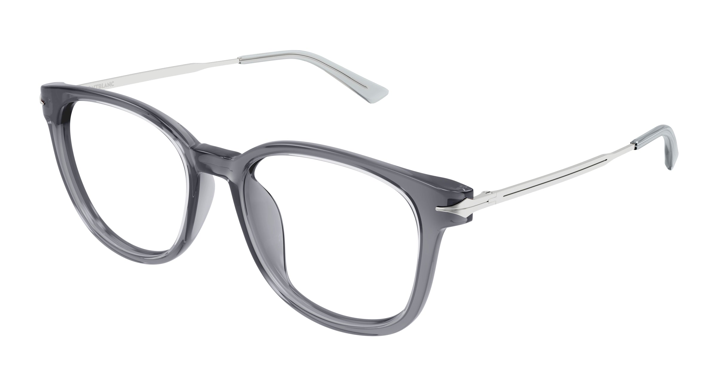 8056376468601 - Herren MB0309OA 003 Rahmen von BRILLEN Acetat Grau  Quadratisch