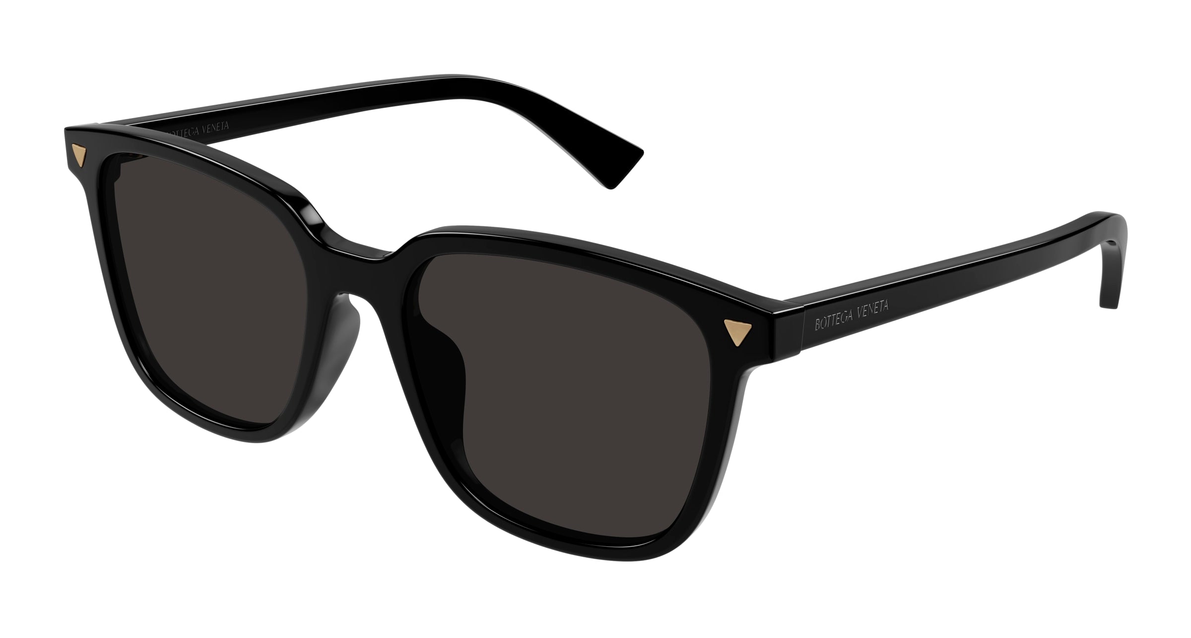 8056376468861 - Unisex BV1255SA 001 Gläser SONNENBRILLEN Acetat Schwarz Grau Quadratisch Normal