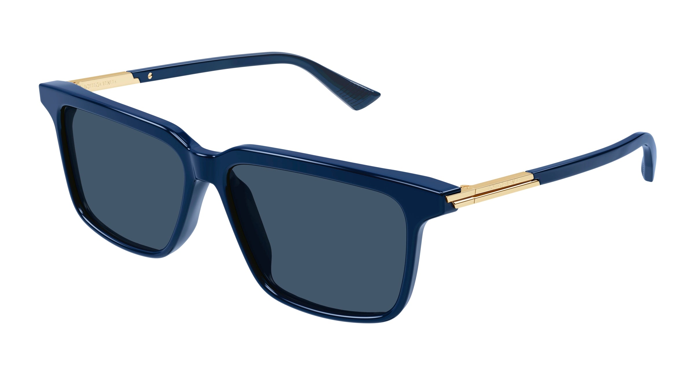 8056376469417 - Herren BV1261S 003 Gläser SONNENBRILLEN Acetat Blau Blau Quadratisch Normal