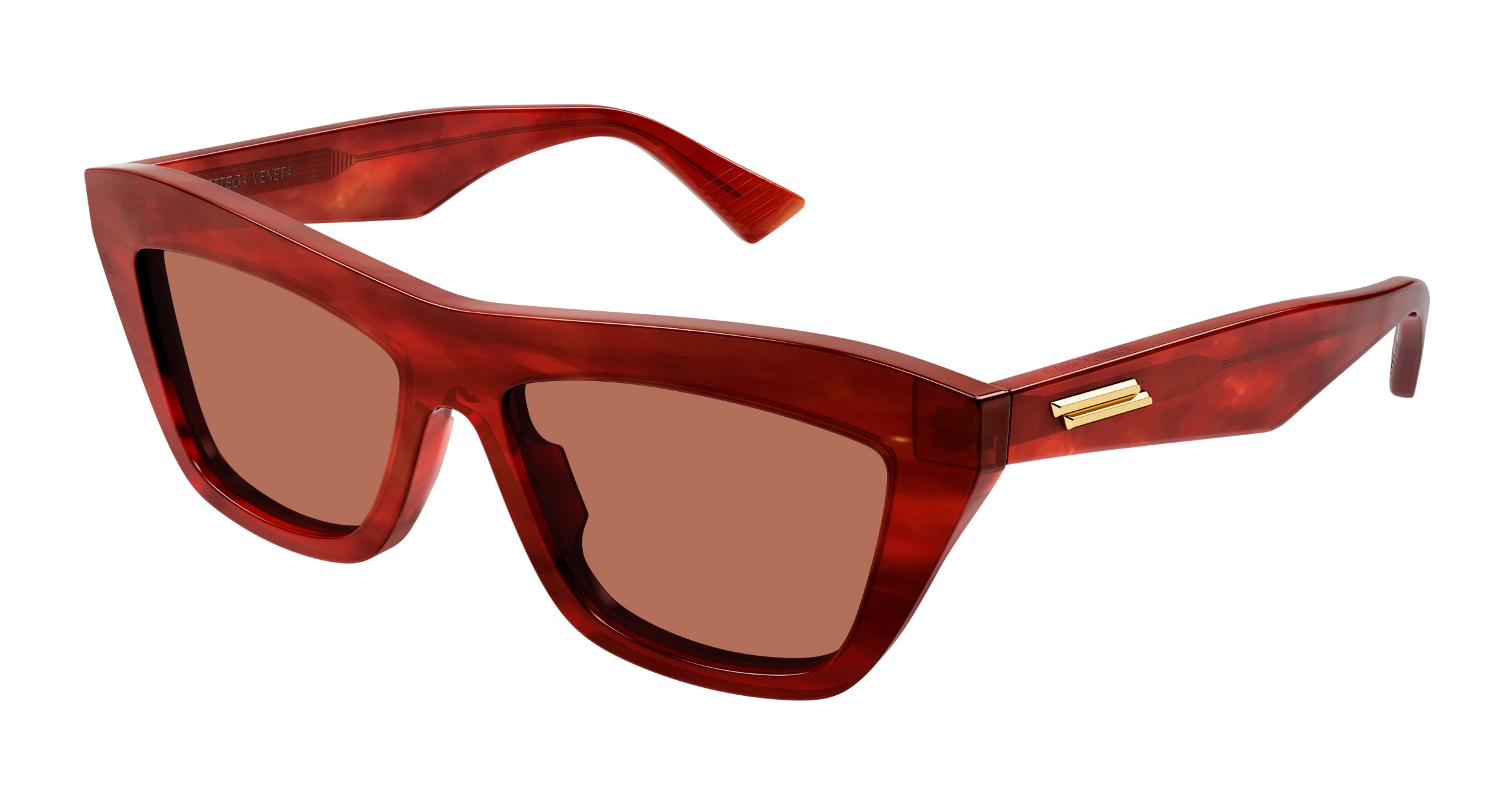 8056376469660 - Unisex BV1121S 006 Gläser SONNENBRILLEN Acetat Havanna Orange Hocken Normal