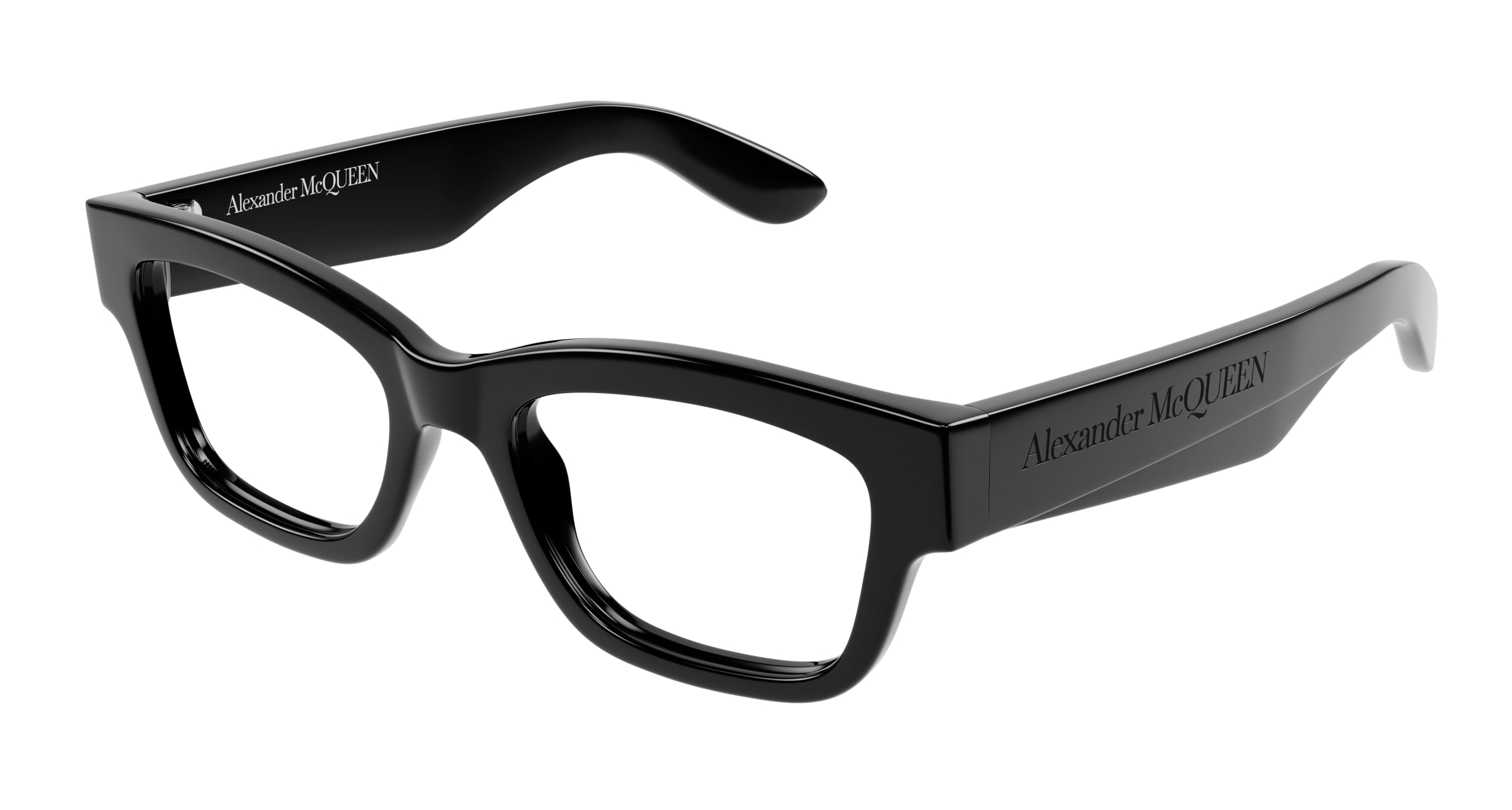 8056376469950 - Alexander McQueen Damen AM0422O 001 Rahmen von BRILLEN Acetat Schwarz Quadratisch 8056376469950 - Alexander McQueen Damen AM0422O 001 Rahmen von BRILLEN Acetat Schwarz Quadratisch