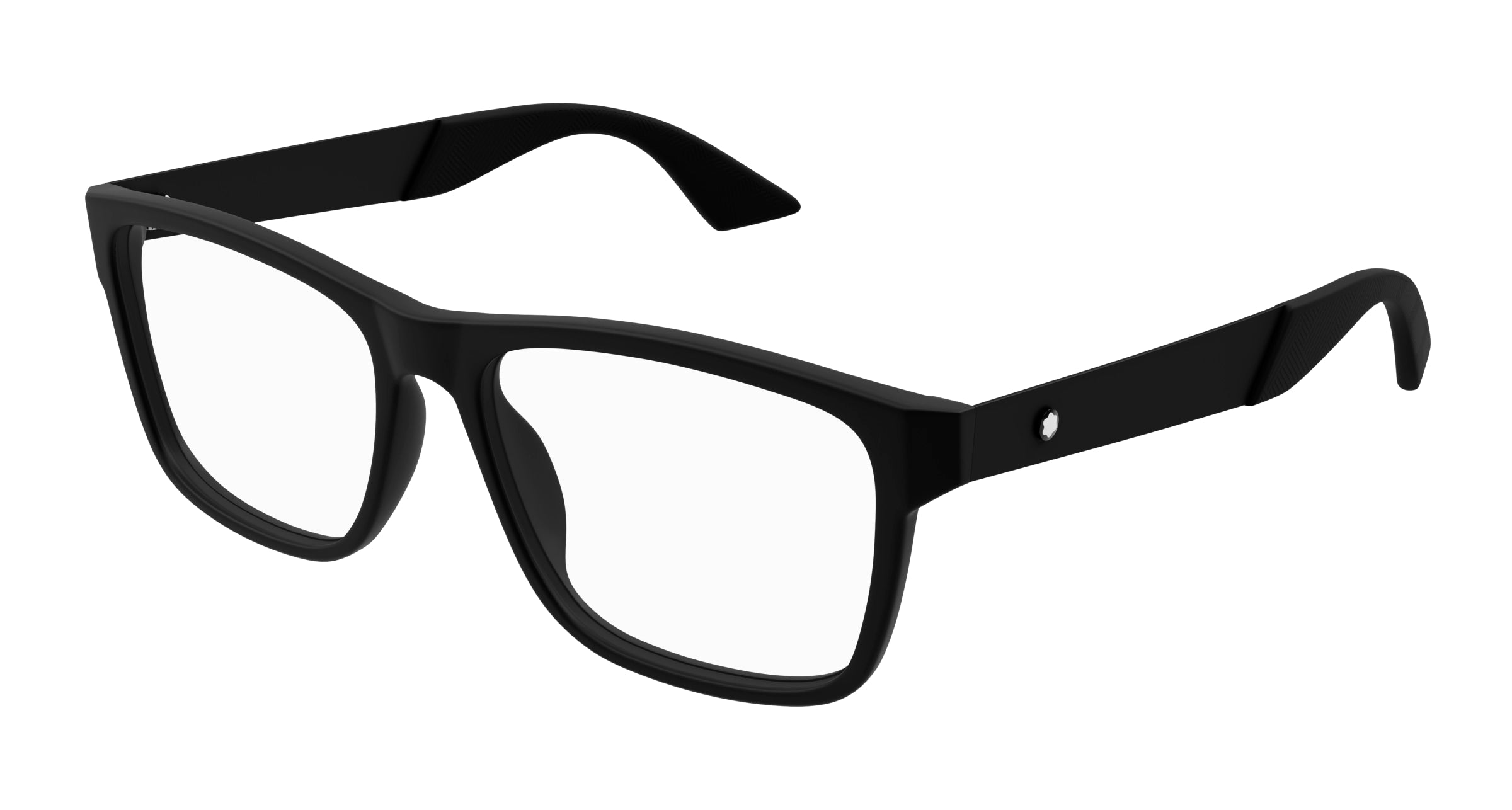 8056376470956 - Herren MB0300O 001 Rahmen von BRILLEN Acetat Schwarz  Quadratisch