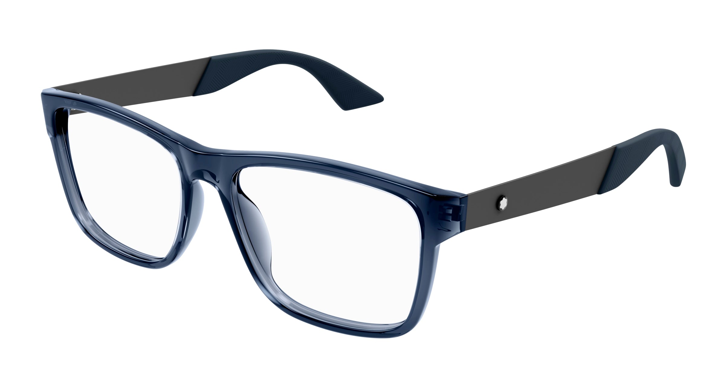 8056376470963 - Herren MB0300O 002 Rahmen von BRILLEN Acetat Blau  Quadratisch