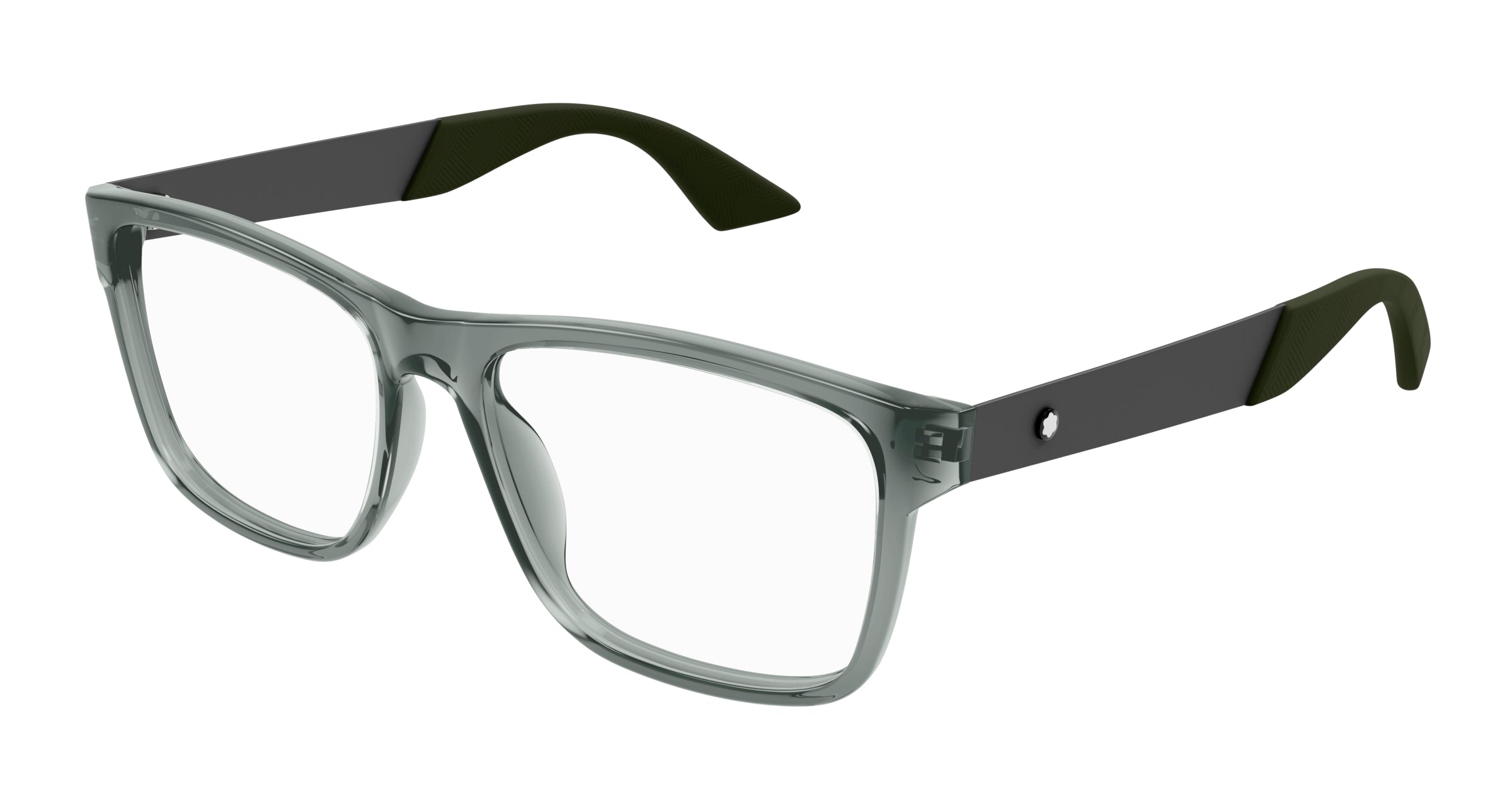 8056376470970 - Herren MB0300O 003 Rahmen von BRILLEN Acetat Grau  Quadratisch