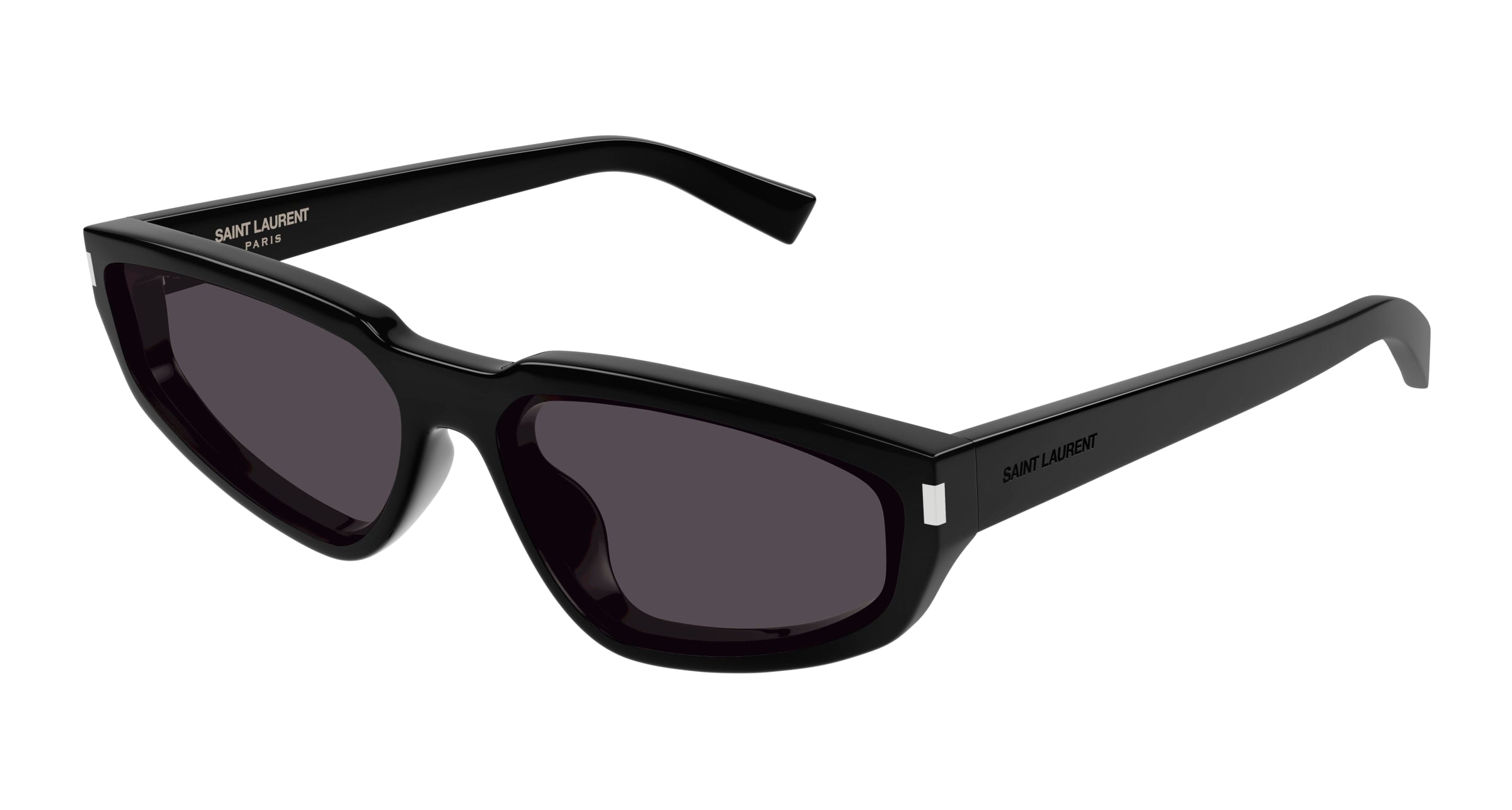 8056376473865 - Frau SL 634 Nova 001 Gläser SONNENBRILLEN Acetat Schwarz Schwarz Katzenauge Normal