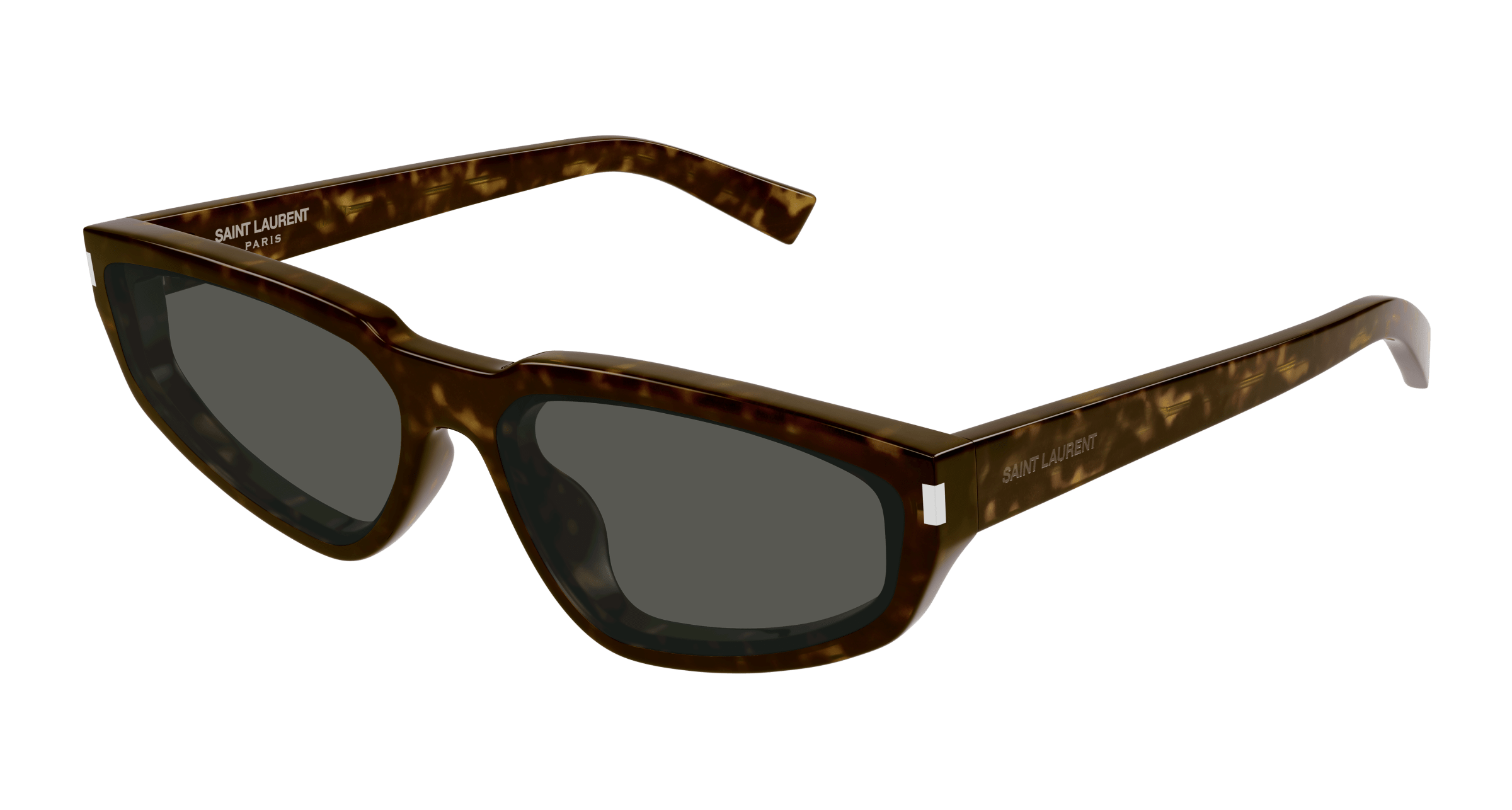 8056376473872 - Frau SL 634 Nova 002 Gläser SONNENBRILLEN Acetat Havanna Grau Katzenauge Normal