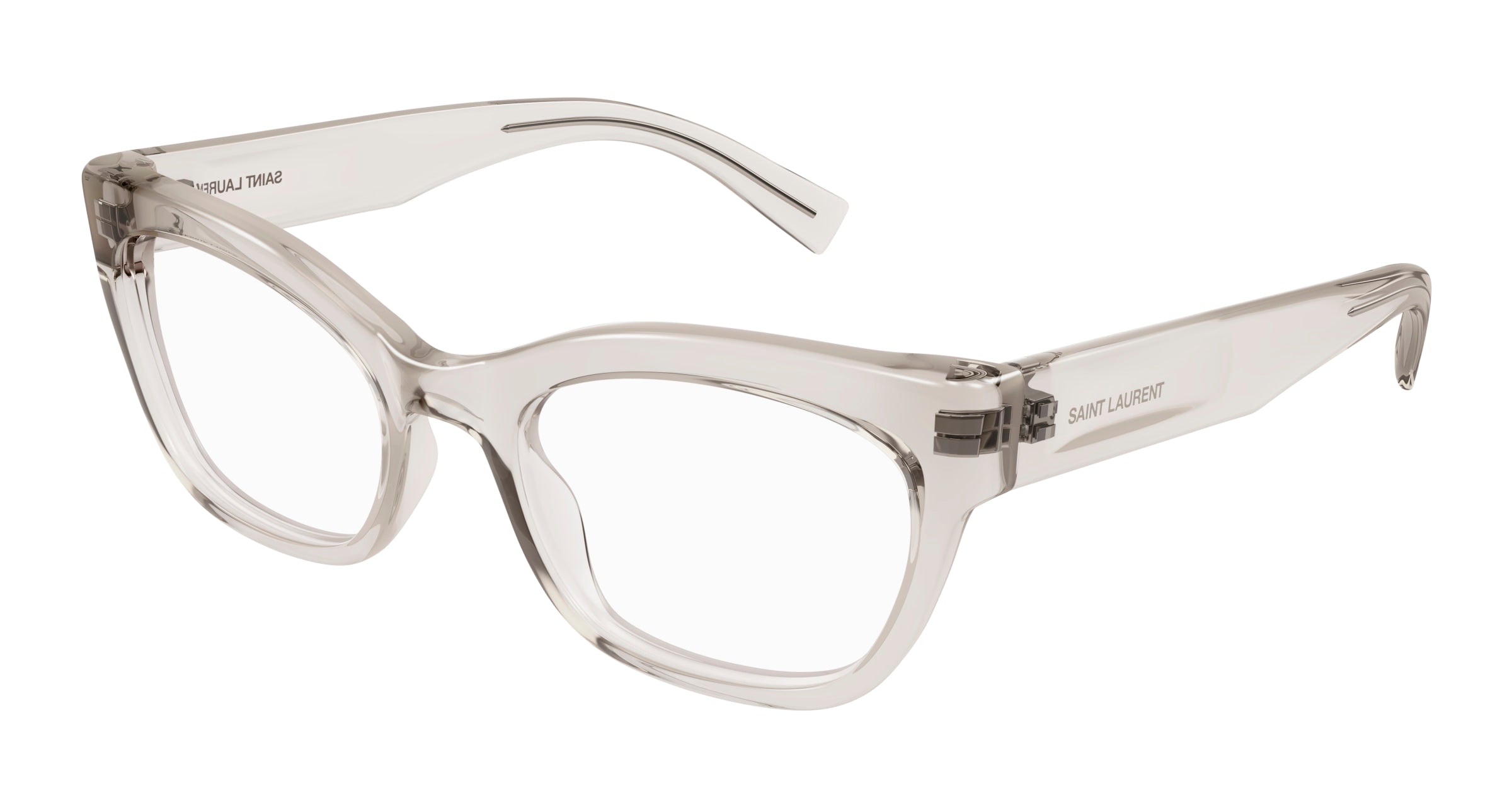 8056376474350 - Frau SL 643 004 Rahmen von BRILLEN Acetat Beige  Katzenauge