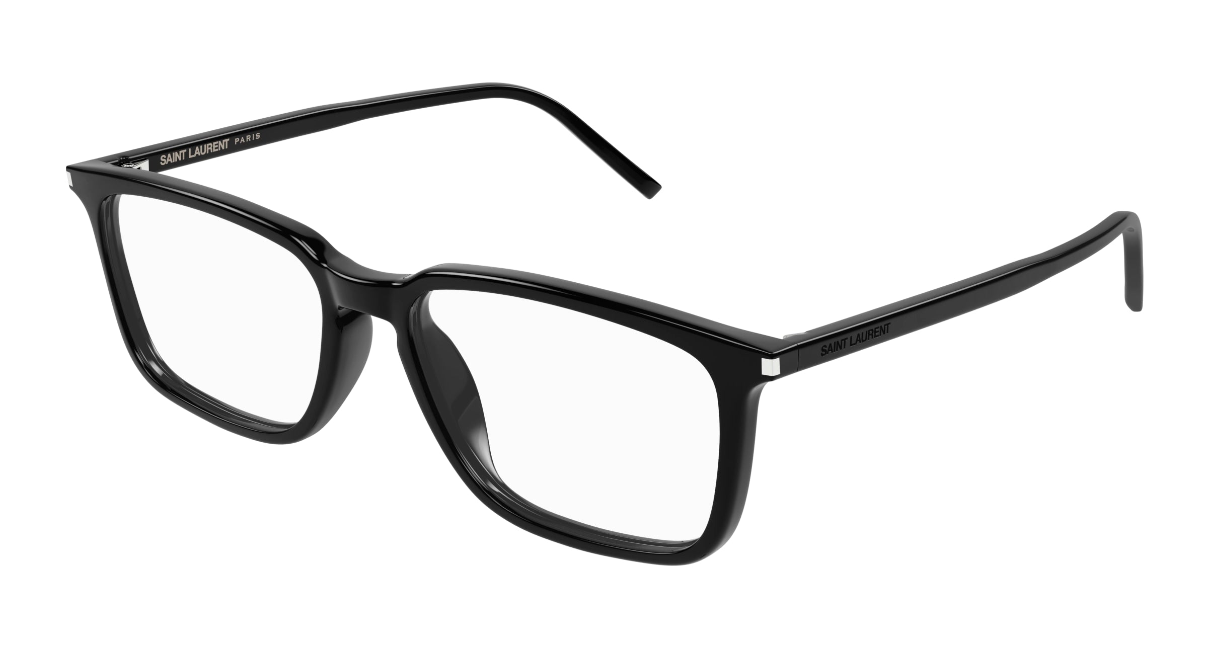 8056376474442 - Unisex SL 645 F 001 Rahmen von BRILLEN Acetat Schwarz  Quadratisch