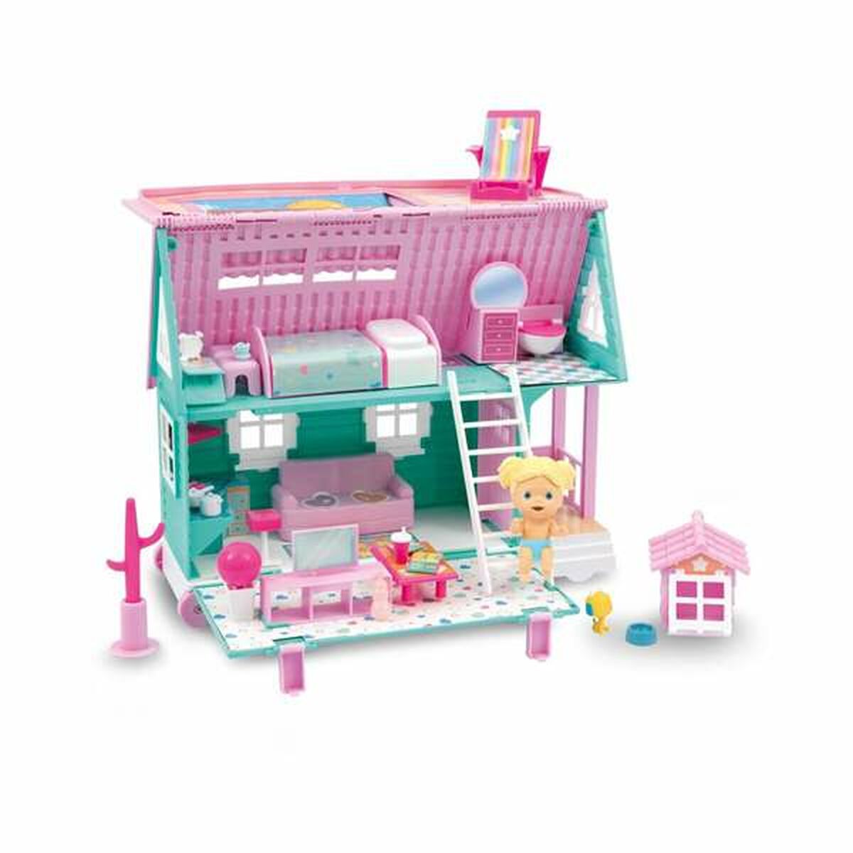 8056379154983 - Dolls House Amicicci Trolley