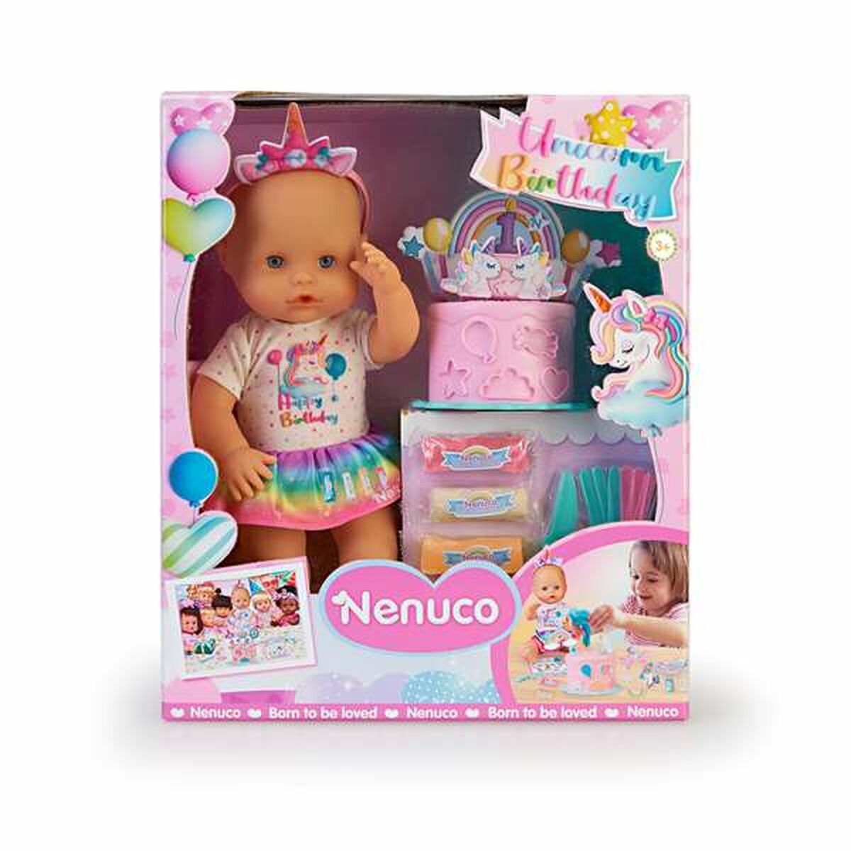8056379163015 - Babypuppe Nenuco 35 cm Einhorn 8056379163015 - Babypuppe Nenuco 35 cm Einhorn