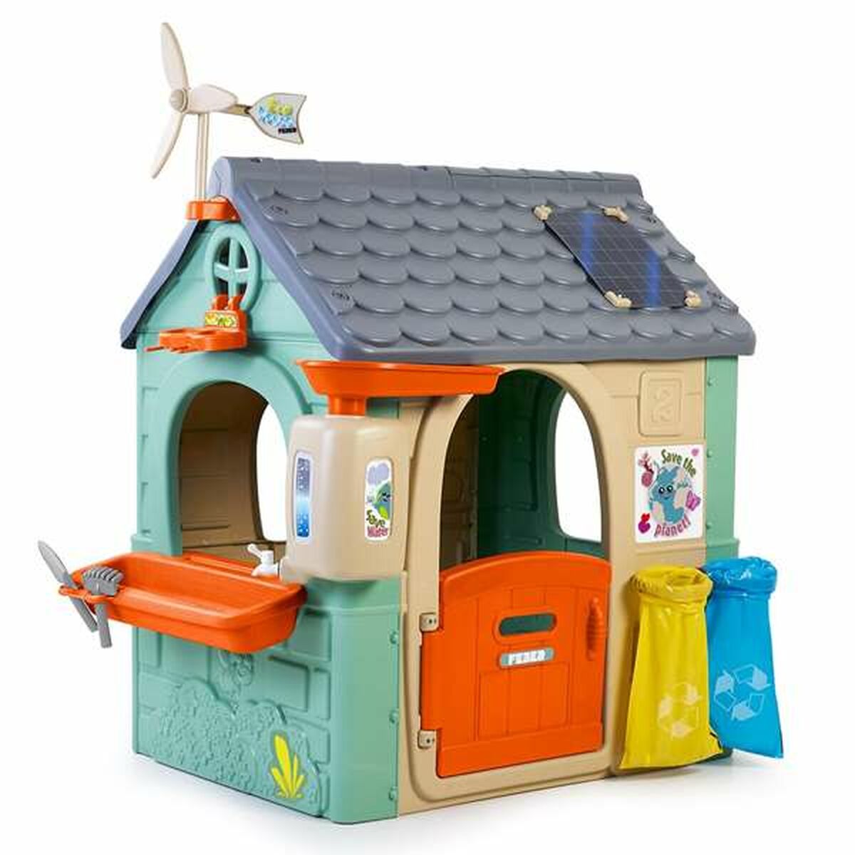 8056379169789 - Childrens play house  Recycle Eco House 20 x 1055 x 1095 cm