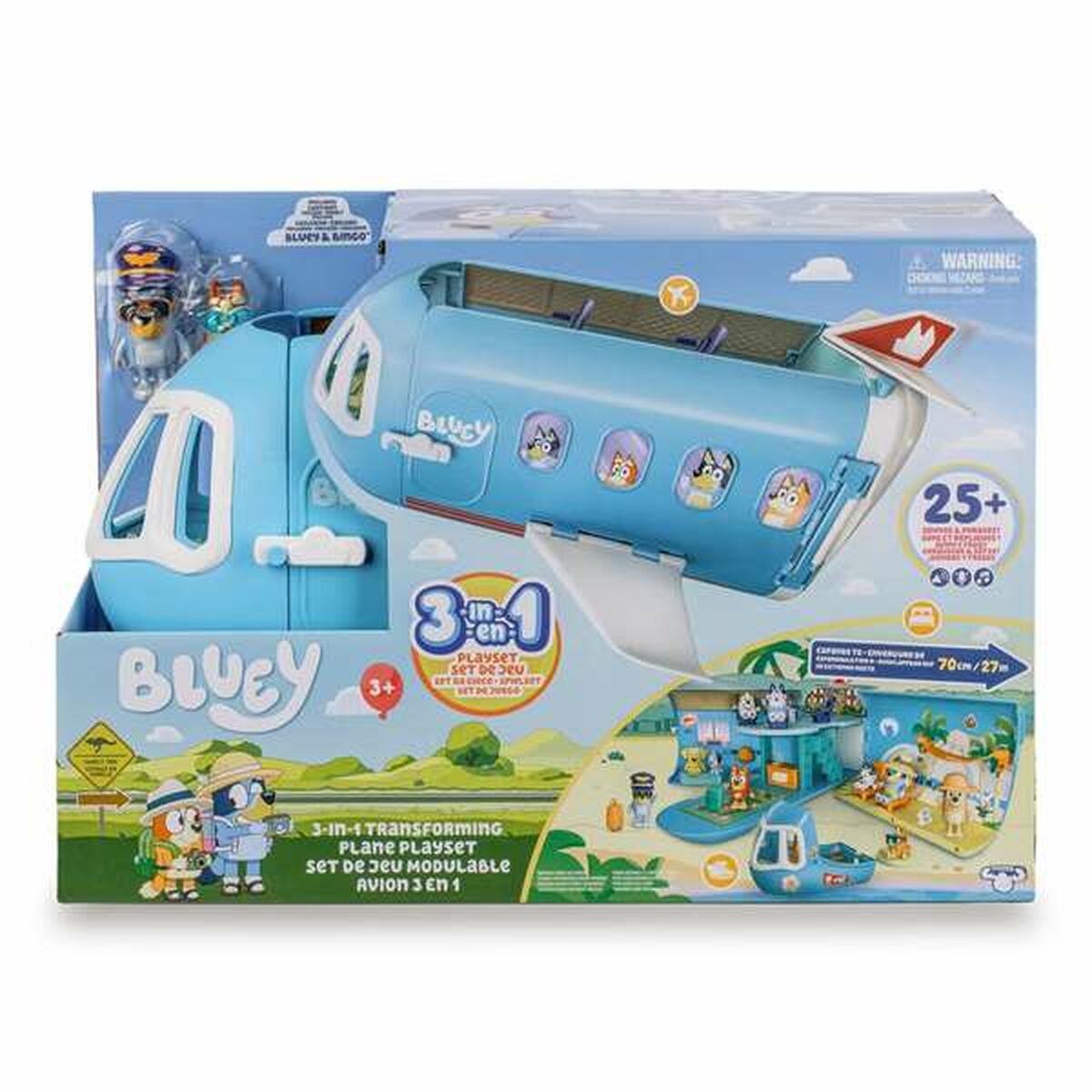 8056379174998 - Spielset Bluey Flugzeug