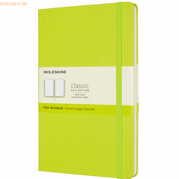 8056420850888 - MOLESKINE Notizbuch Classic Collection fester Einband ca DIN A5 blanko hellgrün Hardcover 240 Seiten