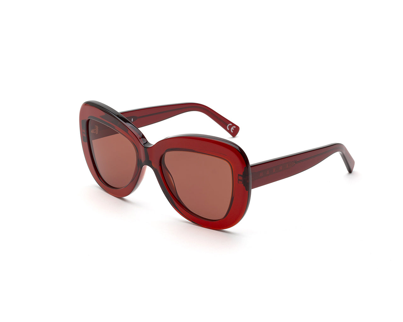 8056421105765 - Unisex Elephant Island Crystal Bordeaux MGZ Gläser SONNENBRILLEN Acetat Bordeaux Bordeaux Schmetterling Normal