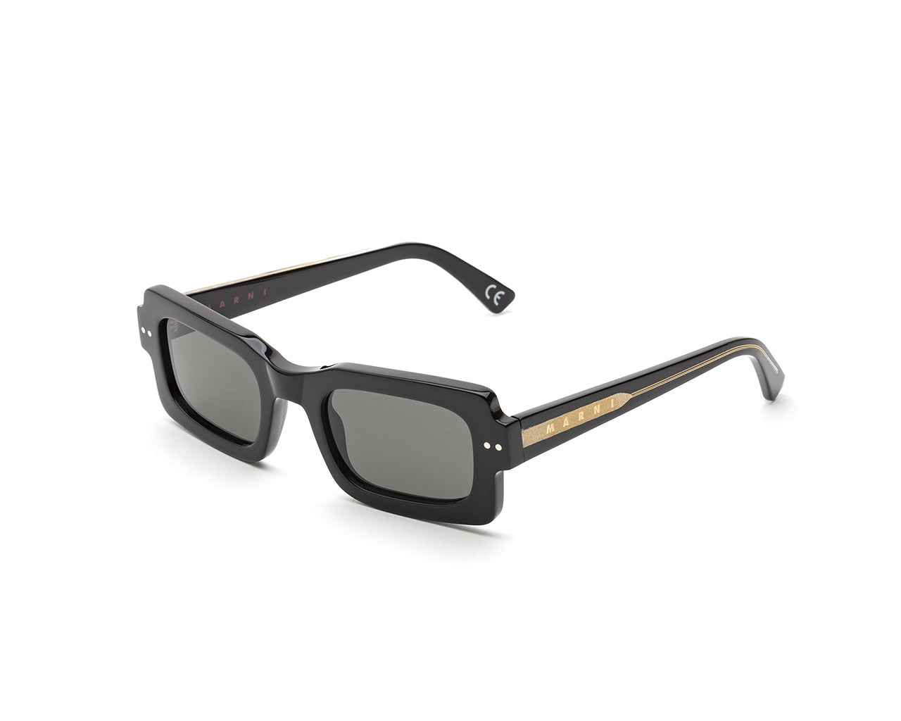 8056421105895 - Unisex Lake Vostok Black VMI Gläser SONNENBRILLEN Acetat Schwarz Grau Quadratisch Normal