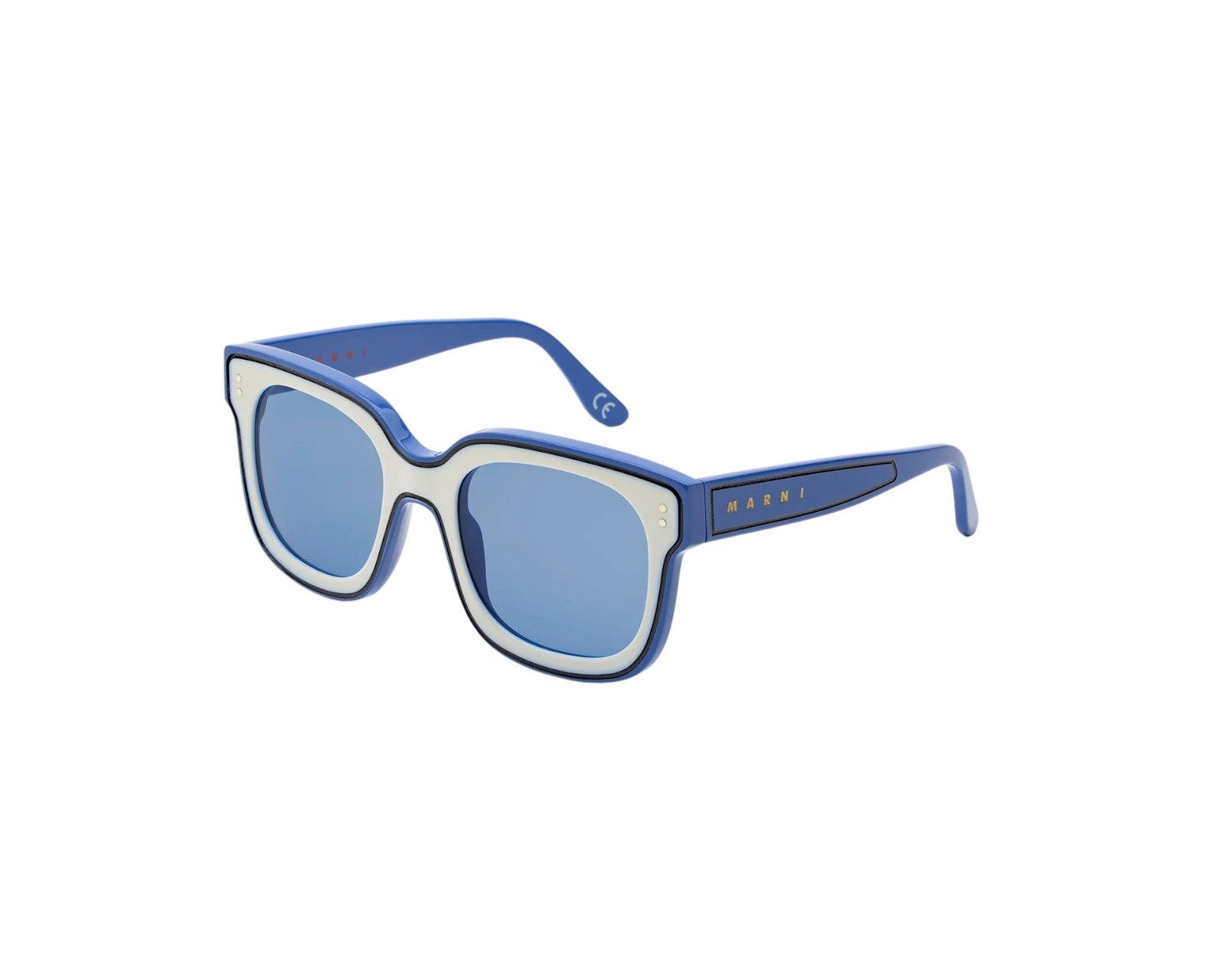 8056421105949 - Unisex Li River Panna Blue LX2 Gläser SONNENBRILLEN Acetat Blau Blau Quadratisch Normal