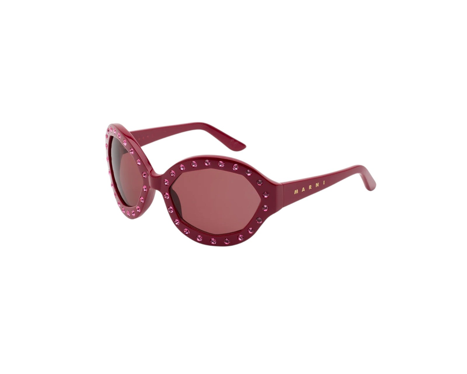 8056421112695 - Unisex Naica Mine Bordeaux S7K Gläser SONNENBRILLEN Acetat Bordeaux Bordeaux Wraparound Normal