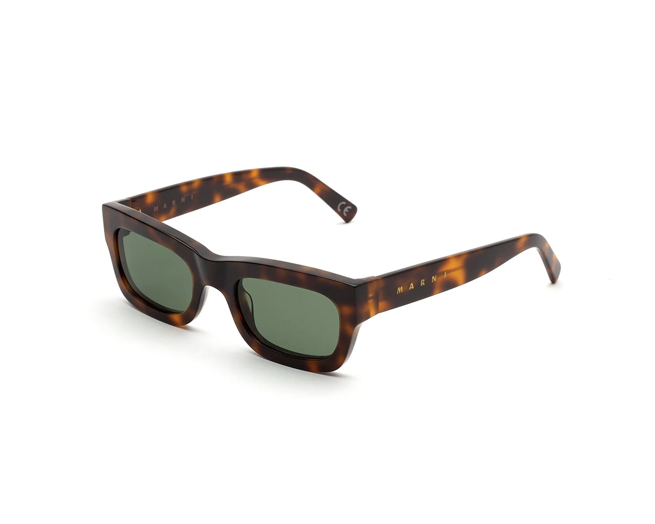 8056421112763 - Unisex Kawasan Falls Havana P8N Gläser SONNENBRILLEN Acetat Havanna Grün Quadratisch Normal