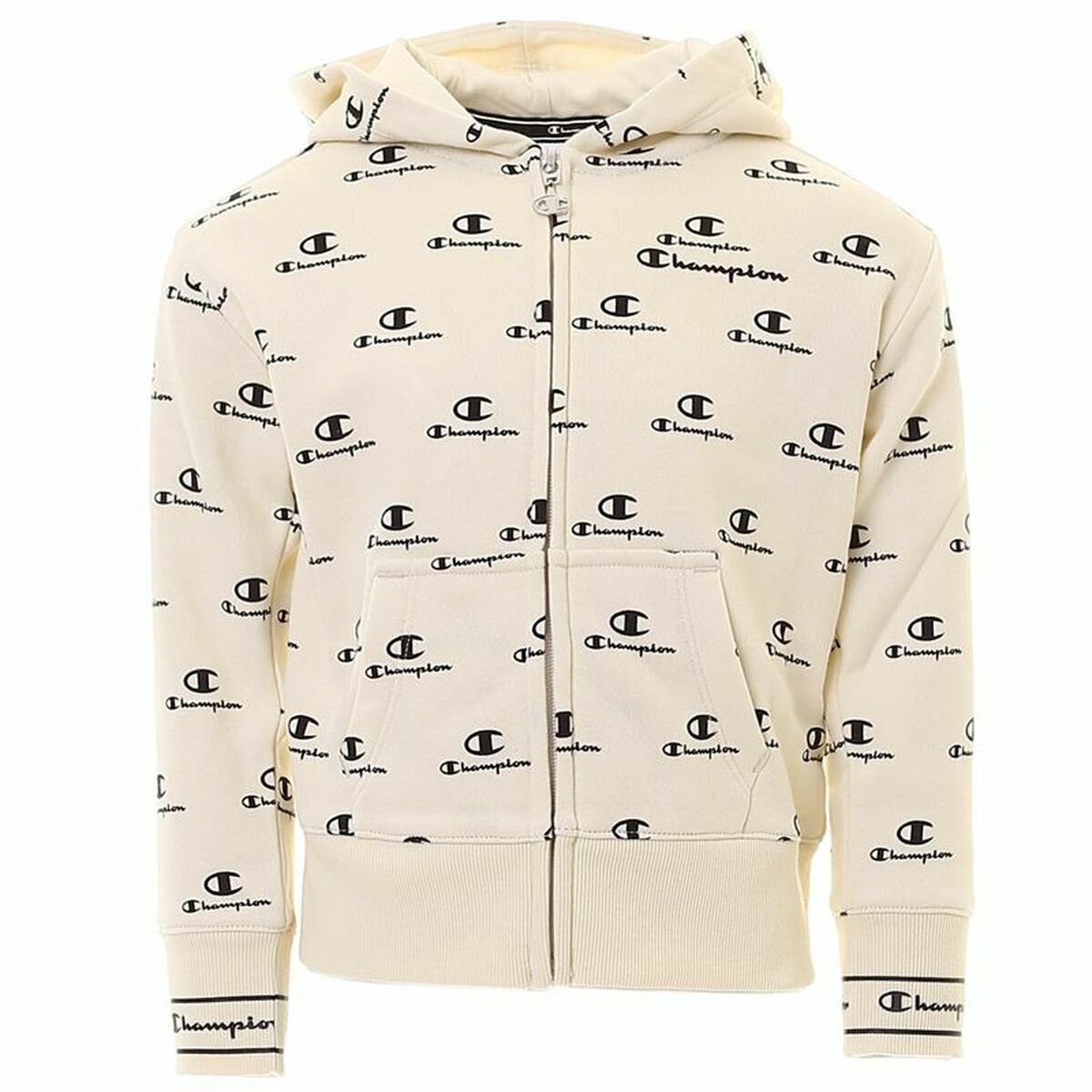 8056426419706 - Sportjacke für Frauen Multilogo Beige 8056426419706 - Sportjacke für Frauen Multilogo Beige