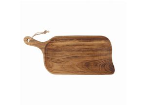 8056444295726 - Iperbriko - Rechteckiges rechteckiges Schneidebrett 44 cm Bambus in braunem Holz