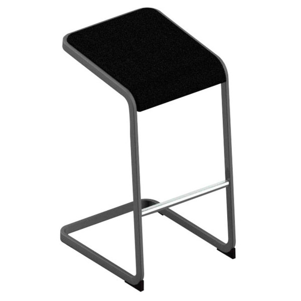 8056457078507 - Hocker OCSTOA01 2ZDG C-STOOL schwarz bis 110kg 8056457078507 Quadrifoglio