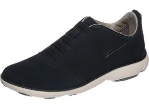 8056536073300 - GEOX Slipper Veloursleder atmungsaktiv für Herren blau 45