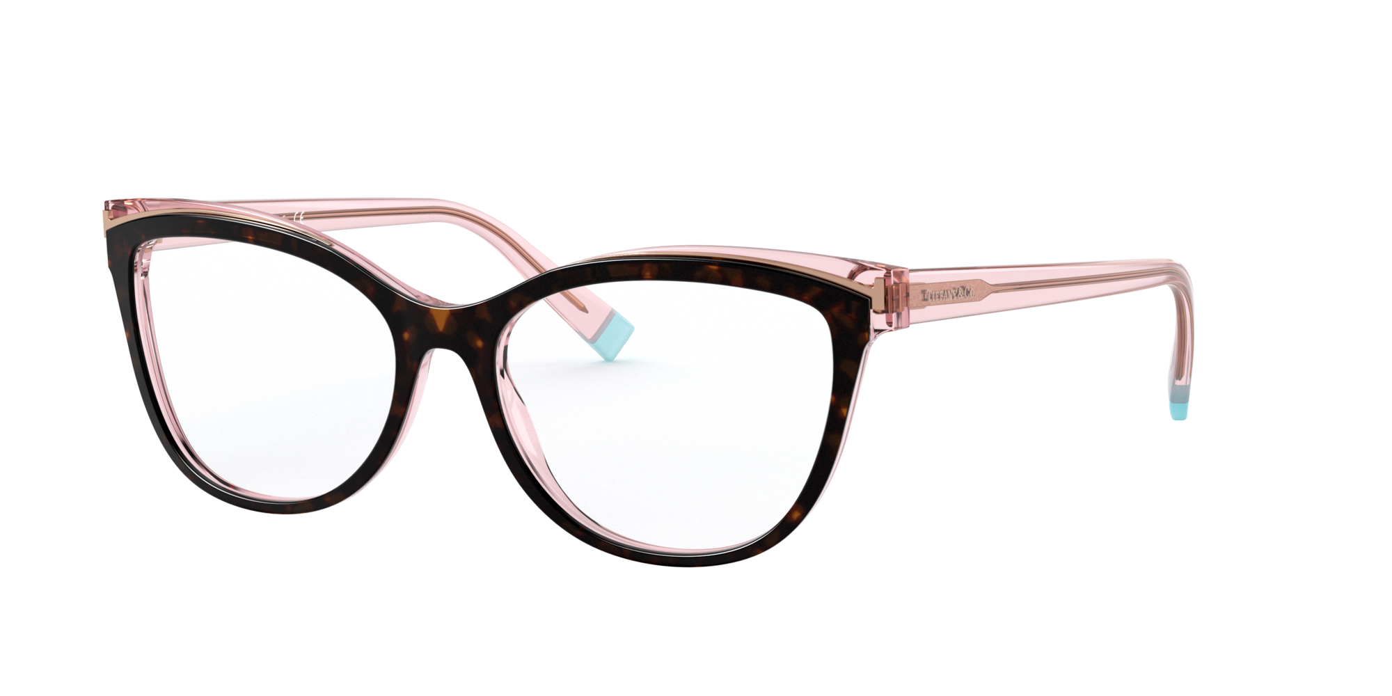 8056597158862 - Damen TF2192  8287 Rahmen von BRILLEN Acetat Braun Transparent Cat Eye Normal