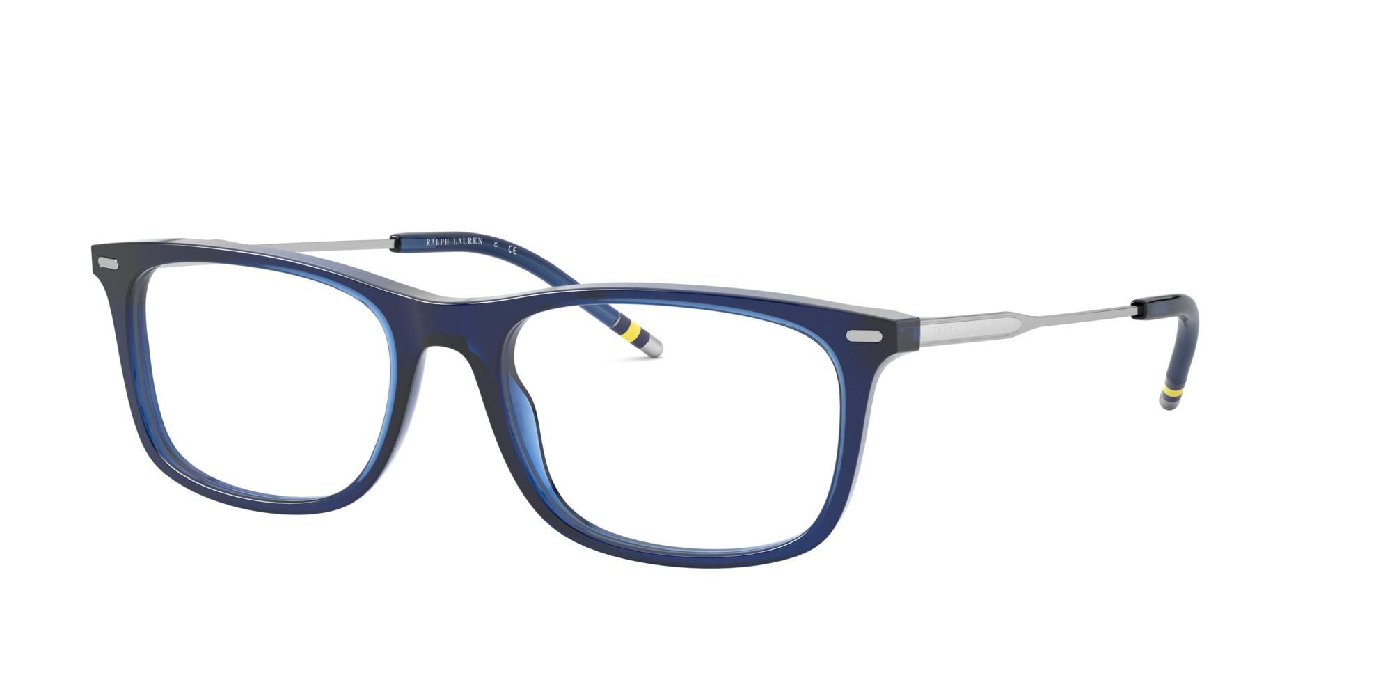 8056597161985 - Mann PH2220  5276 Rahmen von BRILLEN Acetat Blau Transparent Kissen Normal