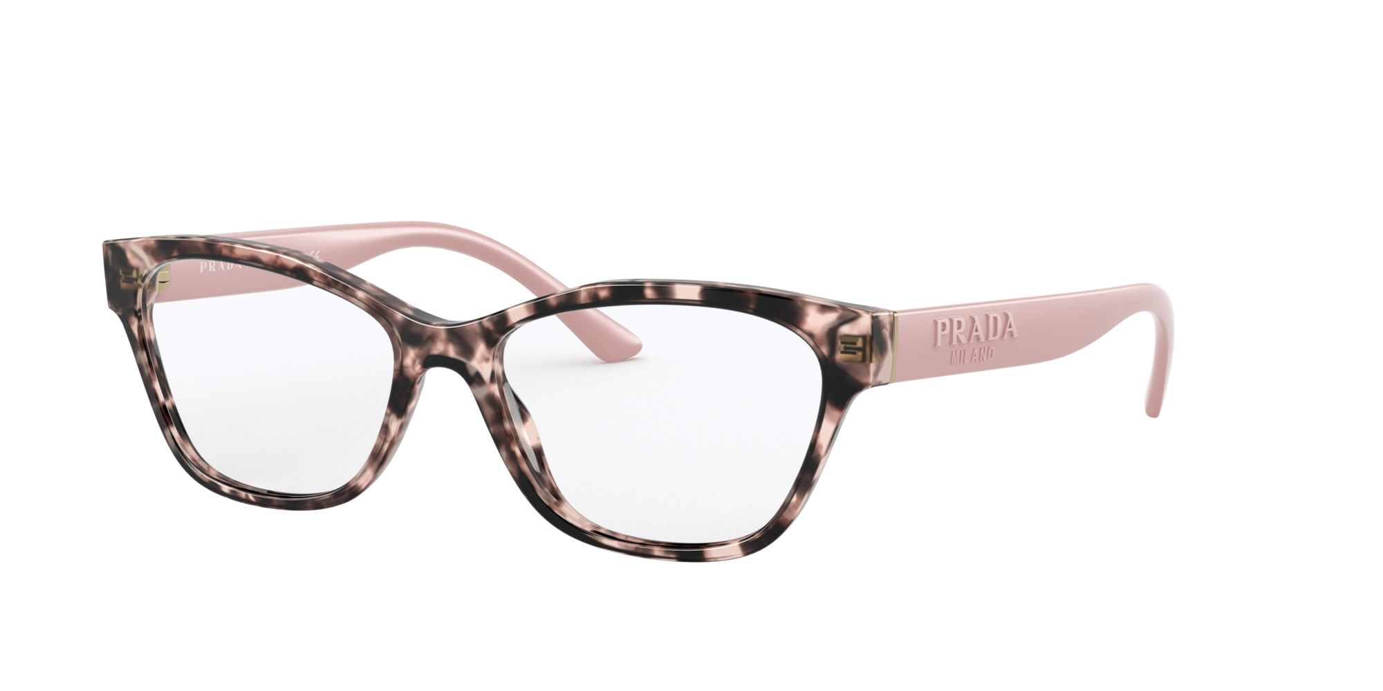 8056597245890 - Damen PR 03WV  ROJ1O1 Rahmen von BRILLEN Acetat Rosa Transparent Quadratisch Normal