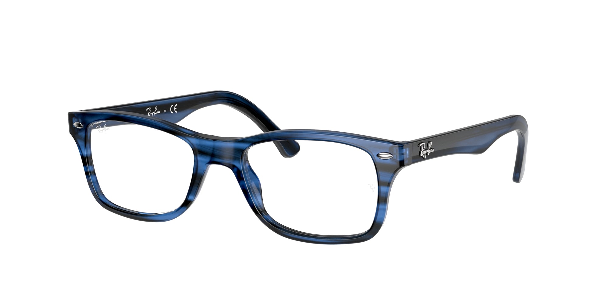 8056597261432 - Unisex RX5228 8053 Rahmen von BRILLEN Acetat Blau Transparent Quadratisch Normal 8056597261432 - Unisex RX5228 8053 Rahmen von BRILLEN Acetat Blau Transparent Quadratisch Normal