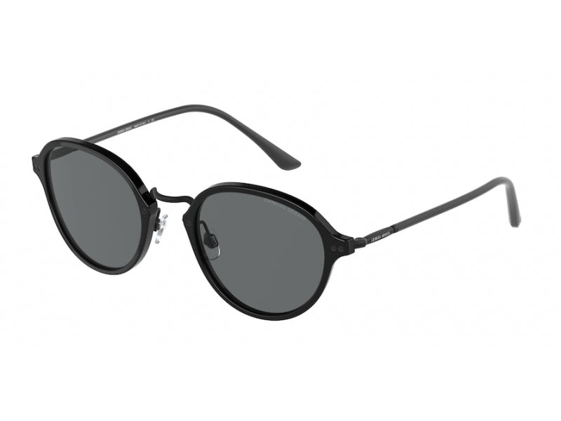 8056597335102 - HERREN AR8139  5042B1 Gläser SONNENBRILLEN Acetat Schwarz Grau Panthos Normal