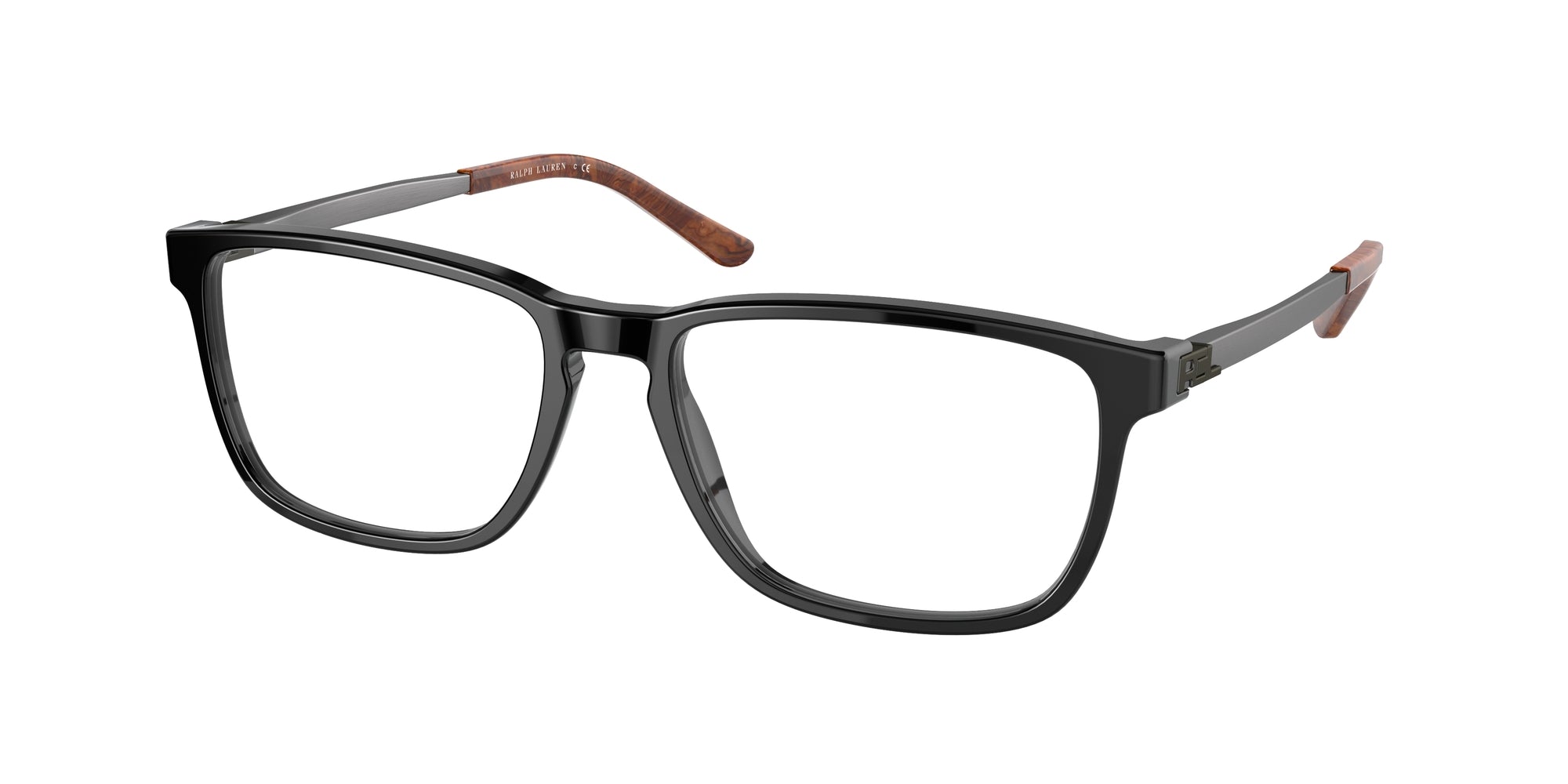 8056597348454 - Mann RL6208  5001 Rahmen von BRILLEN Acetat Schwarz Transparent Hocken Normal