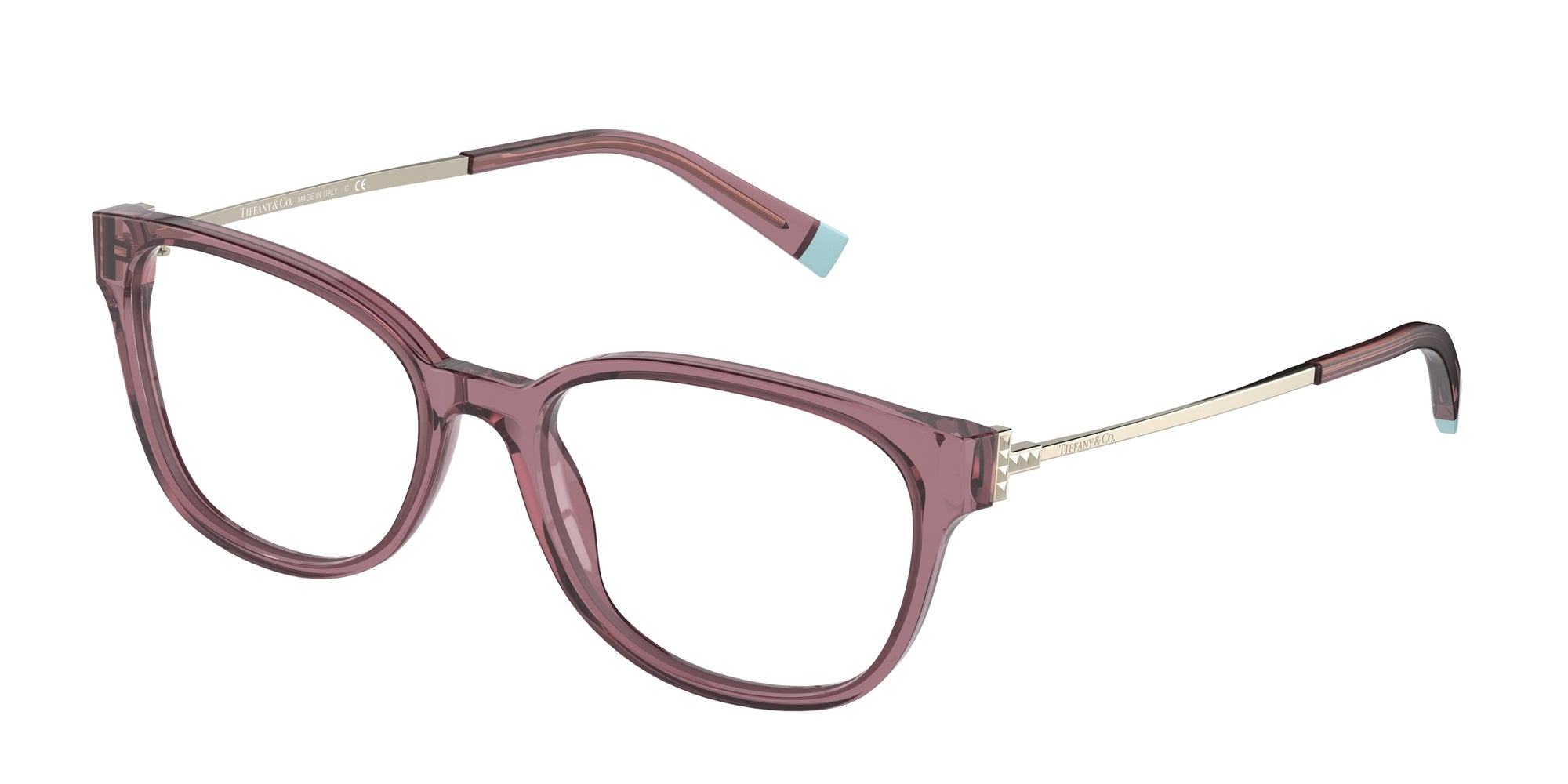 8056597364560 - Damen TF2177  8314 Rahmen von BRILLEN Acetat Rosa Transparent Quadratisch Normal