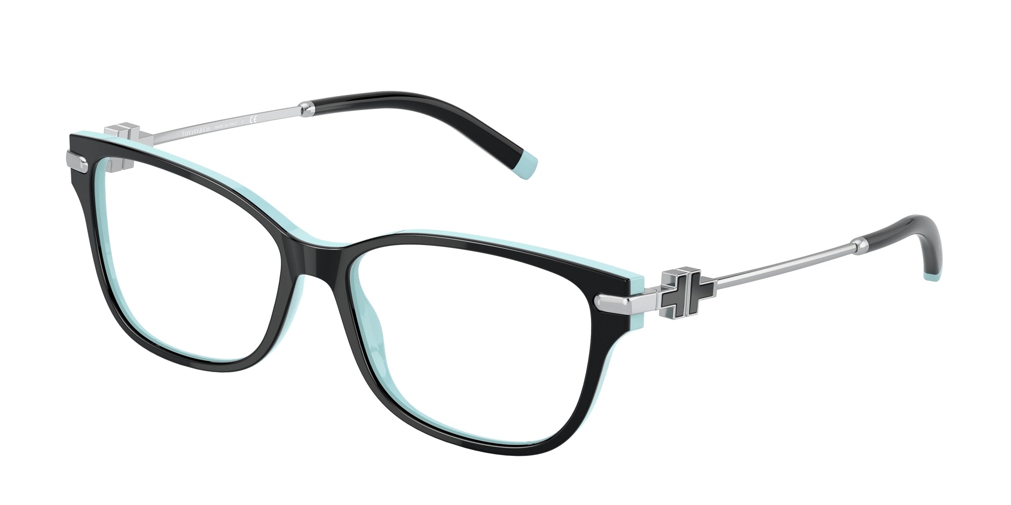 8056597382441 - Damen TF2207  8055 Rahmen von BRILLEN Acetat Schwarz Transparent Quadratisch Normal