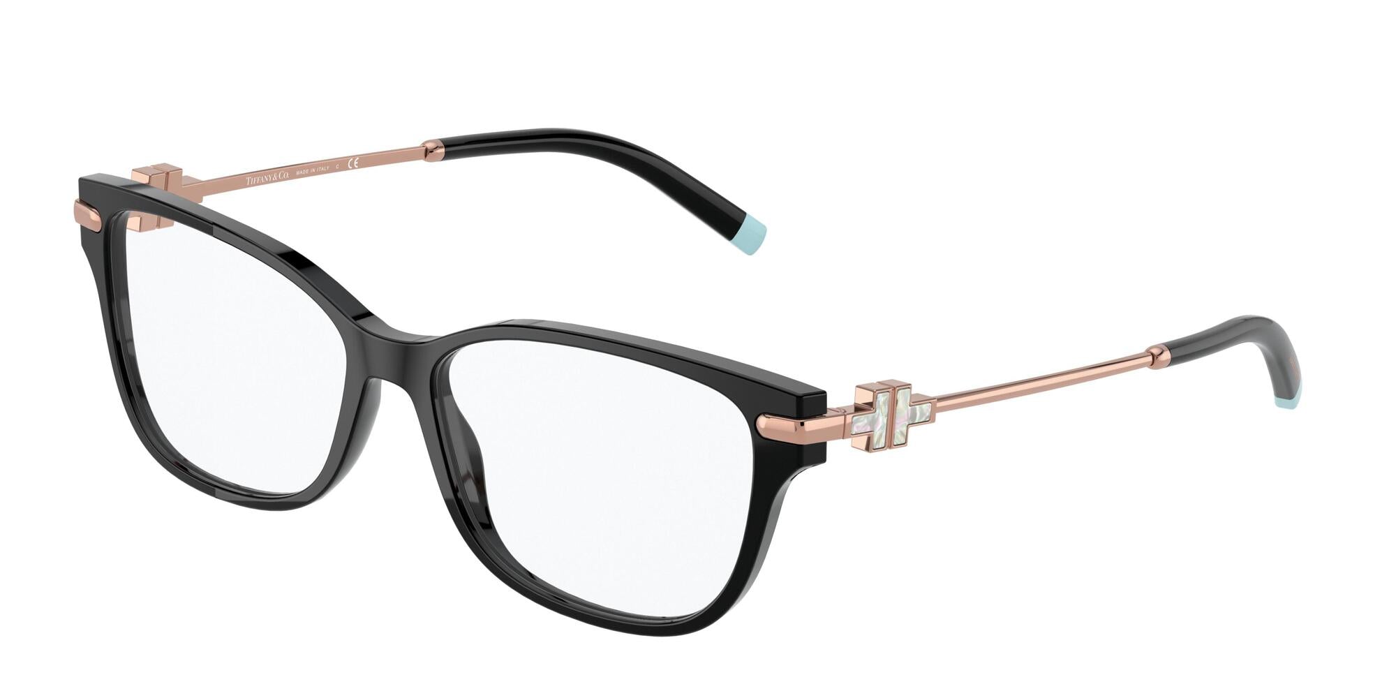 8056597382564 - Damen TF2207  8339 Rahmen von BRILLEN Acetat Schwarz Transparent Quadratisch Normal