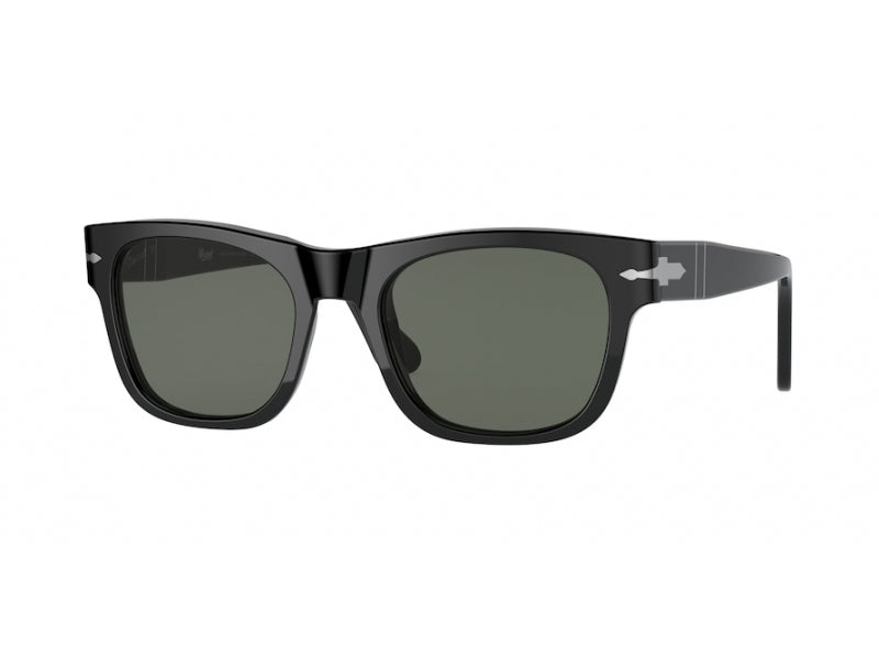 8056597409278 - Unisex PO3269S  95 58 Gläser SONNENBRILLEN Acetat Schwarz Grün Quadratisch Polarisiert